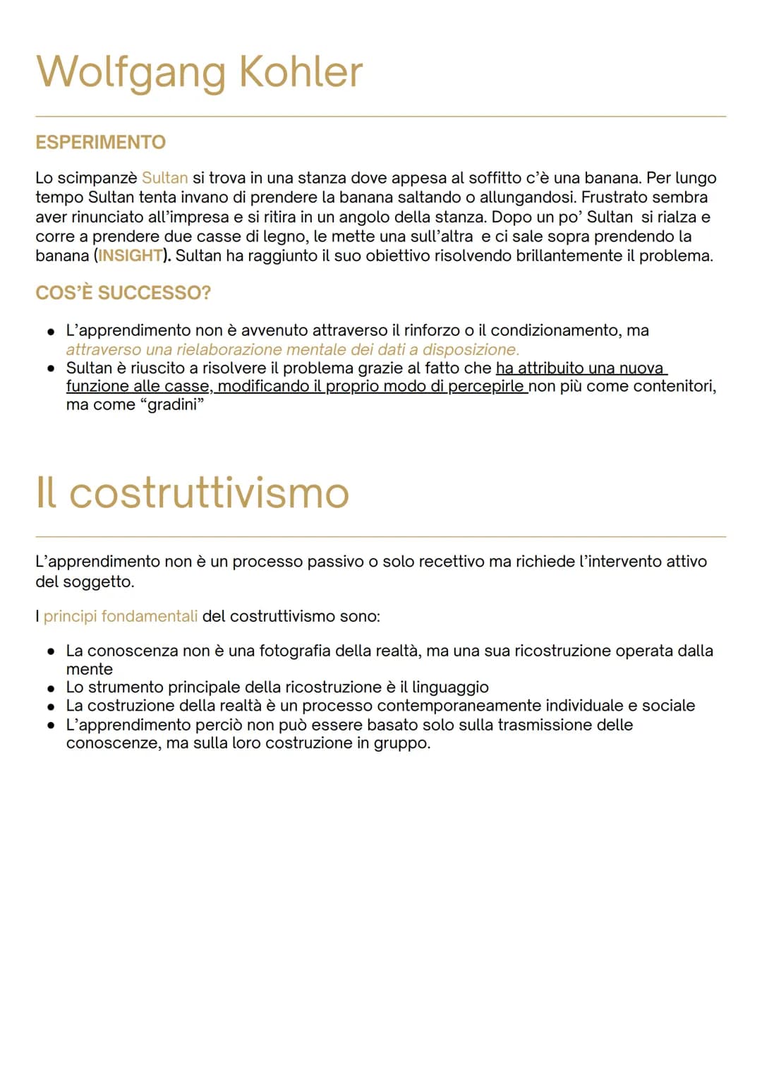 # L'APPRENDIMENTO
Introduzione
* L'apprendimento è un'attività mentale cognitiva, più o meno complessa, che permette di
modificare i