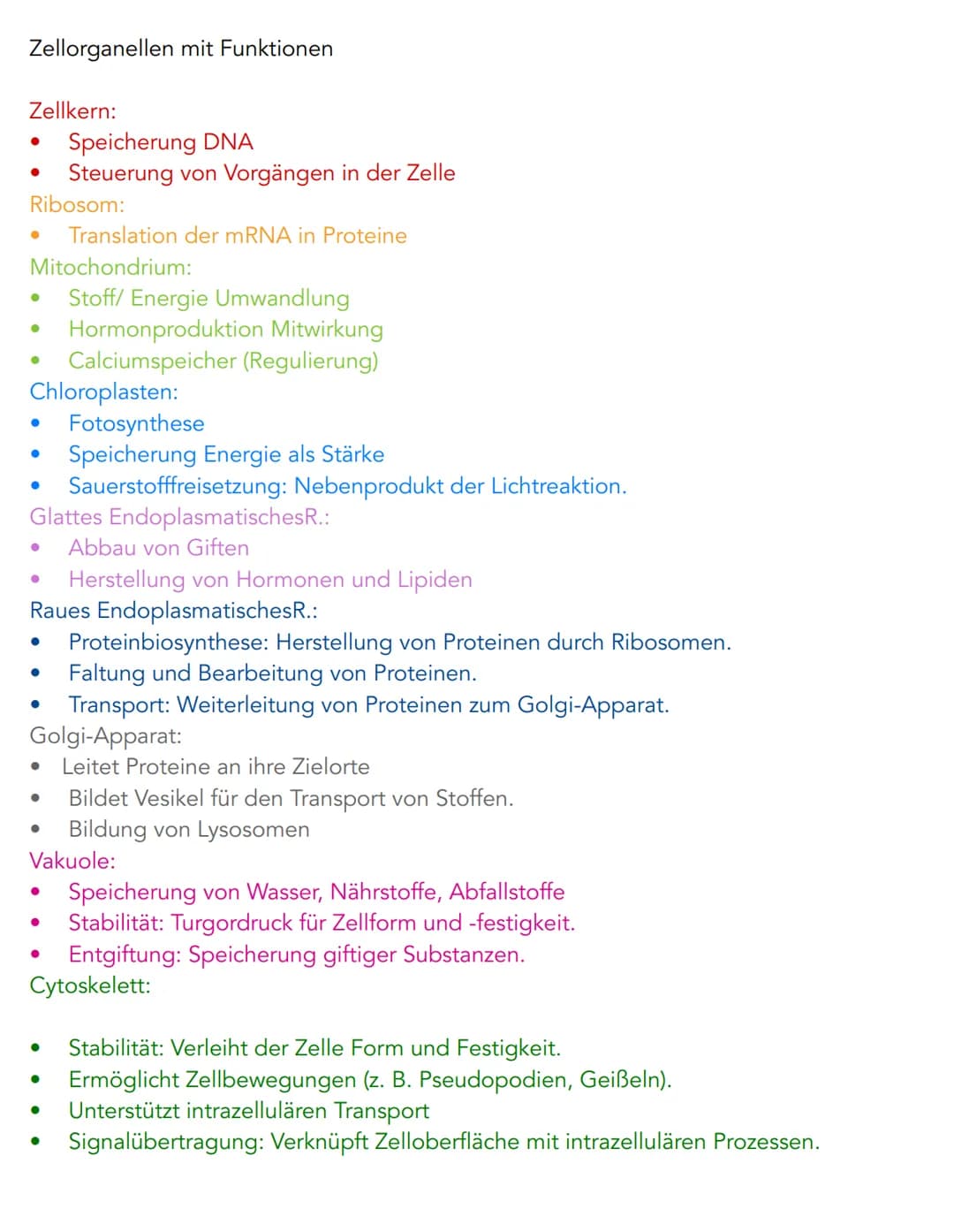 # Pflanzenzelle
Chromoplast
Chloroplast
Endoplasmatisches
Reticulum (ER)
Nukleus
Zellkern
Zellmembran
Zellwand
mit Plasmalemma
Golgi-