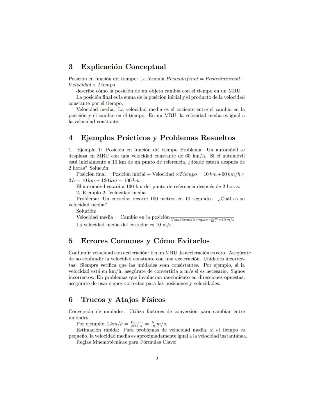 MRU
Duck Duck Go
November 2024
# 1 MRU
Definición y Conceptos Clave
Definición: El Movimiento Rectilíneo Uniforme (MRU) es un tipo de m