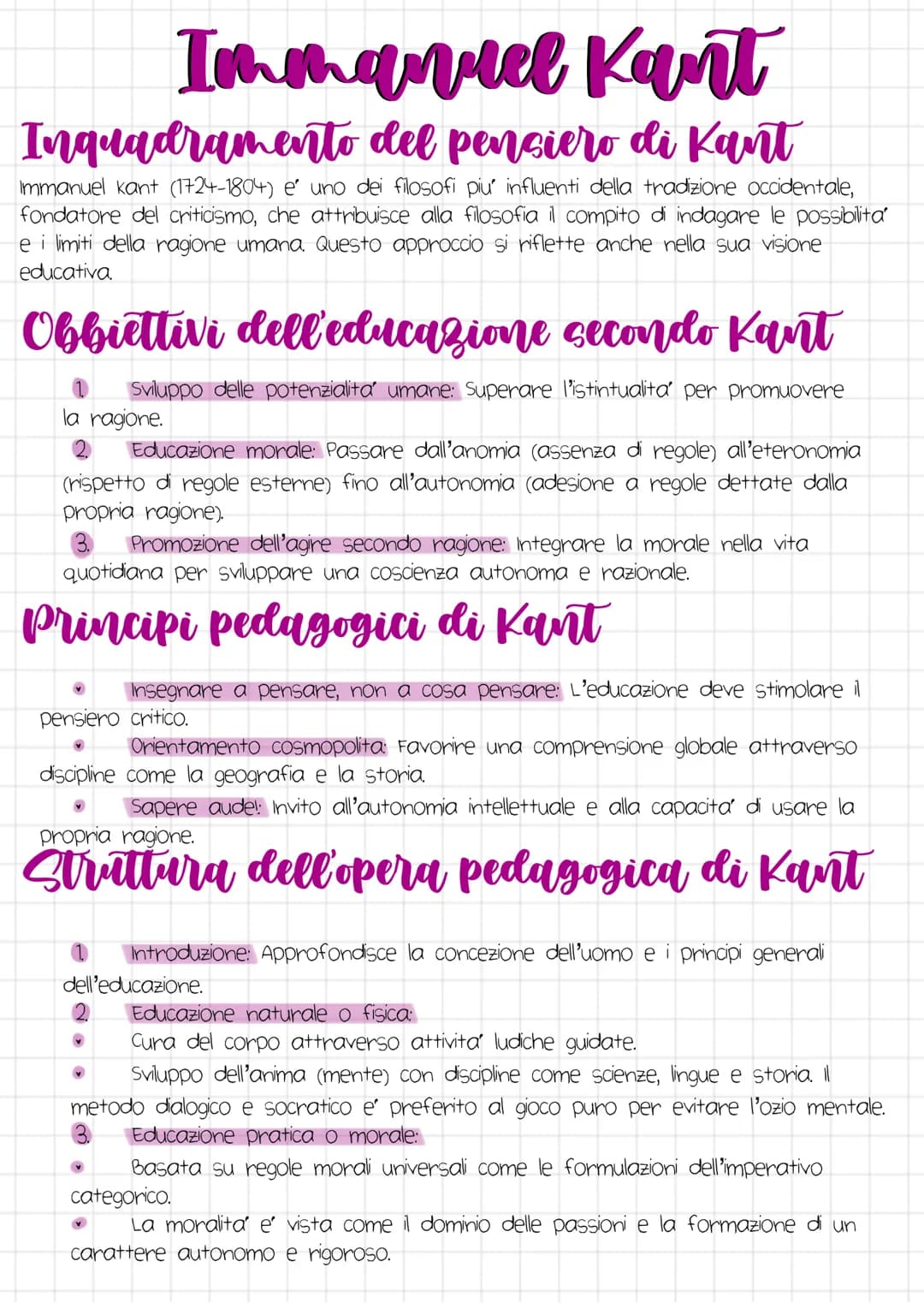 # Jonh Locke
# Obbiettivi dell'educazione
1. Autocontrollo:
- Per Locke, l'educazione deve mirare allo sviluppo della virtu, intesa come