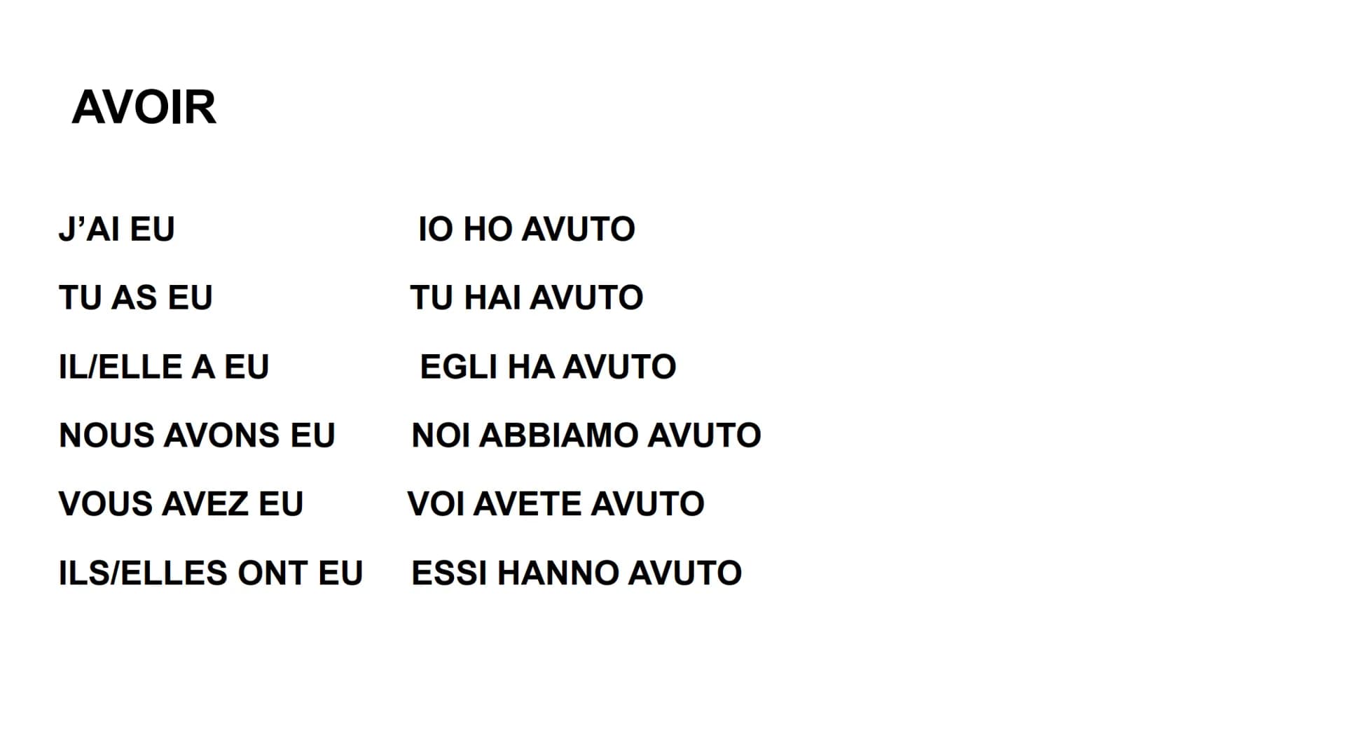 # LE PASSÉ COMPOSÉ
GRAMMAIRE # COME VIENE USATO?
IL PASSÉ COMPOSÉ E' USATO PER DESCRIVERE UN'AZIONE AVVENUTA
NEL PASSATO, UN PASSATO NÉ TR