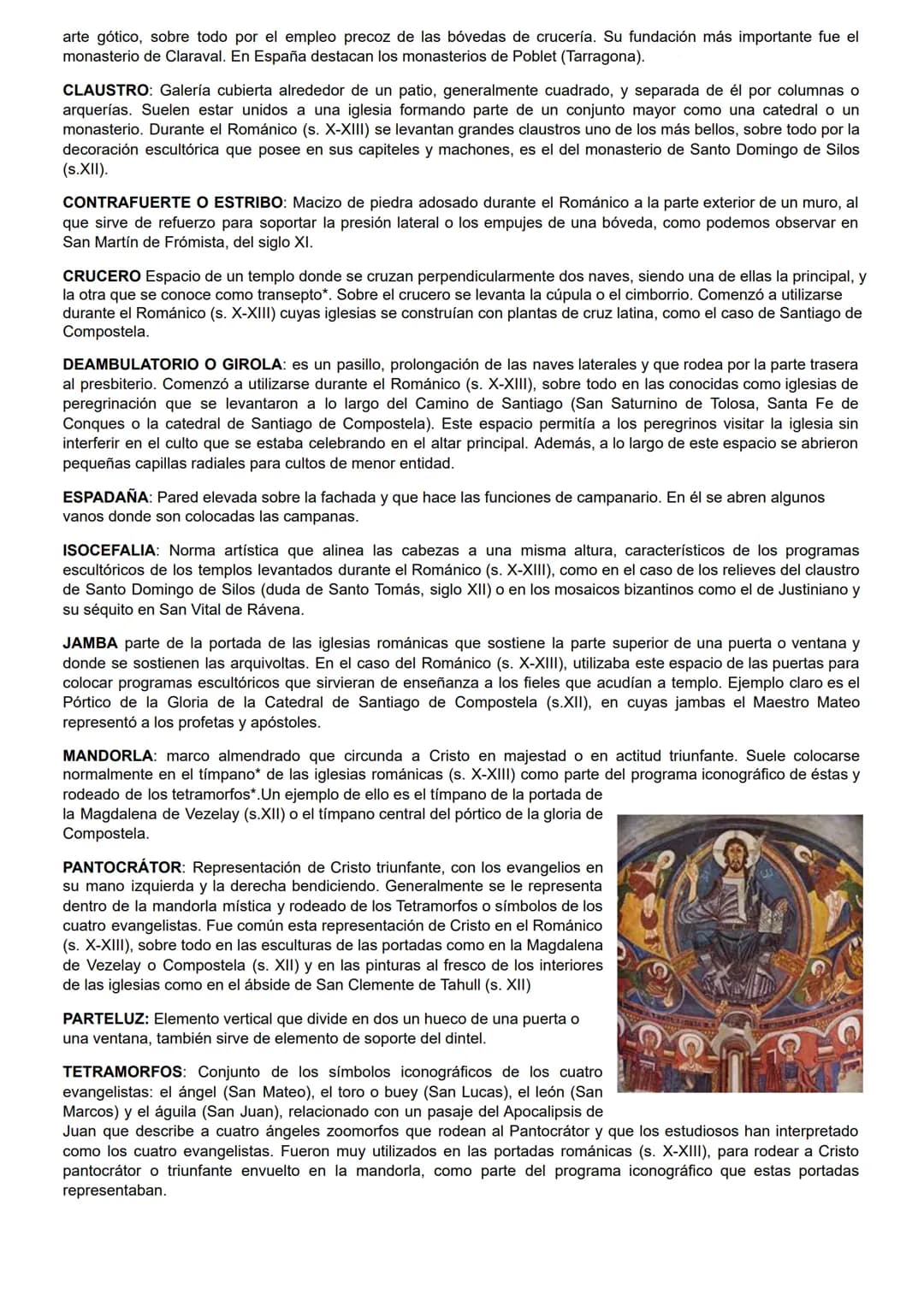 # TEMA 5 ARTE PRERROMÁNIC
ARTE VISIGODO: Estilo artístico que desarrollan los visigodos en España entre los s. VI y VIII en el Reino que
fo