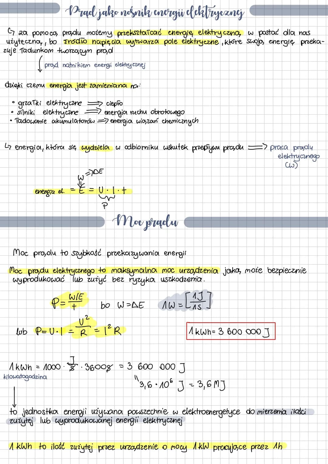 # OBWÓD PRZEWODU ELEKTRYCZNEGO
PRĄD ELEKTRYCZNY - uporządkowany przepływ Tadunków elektrycznych (elektronów)
Θ
++++++
م
prad plynascy w