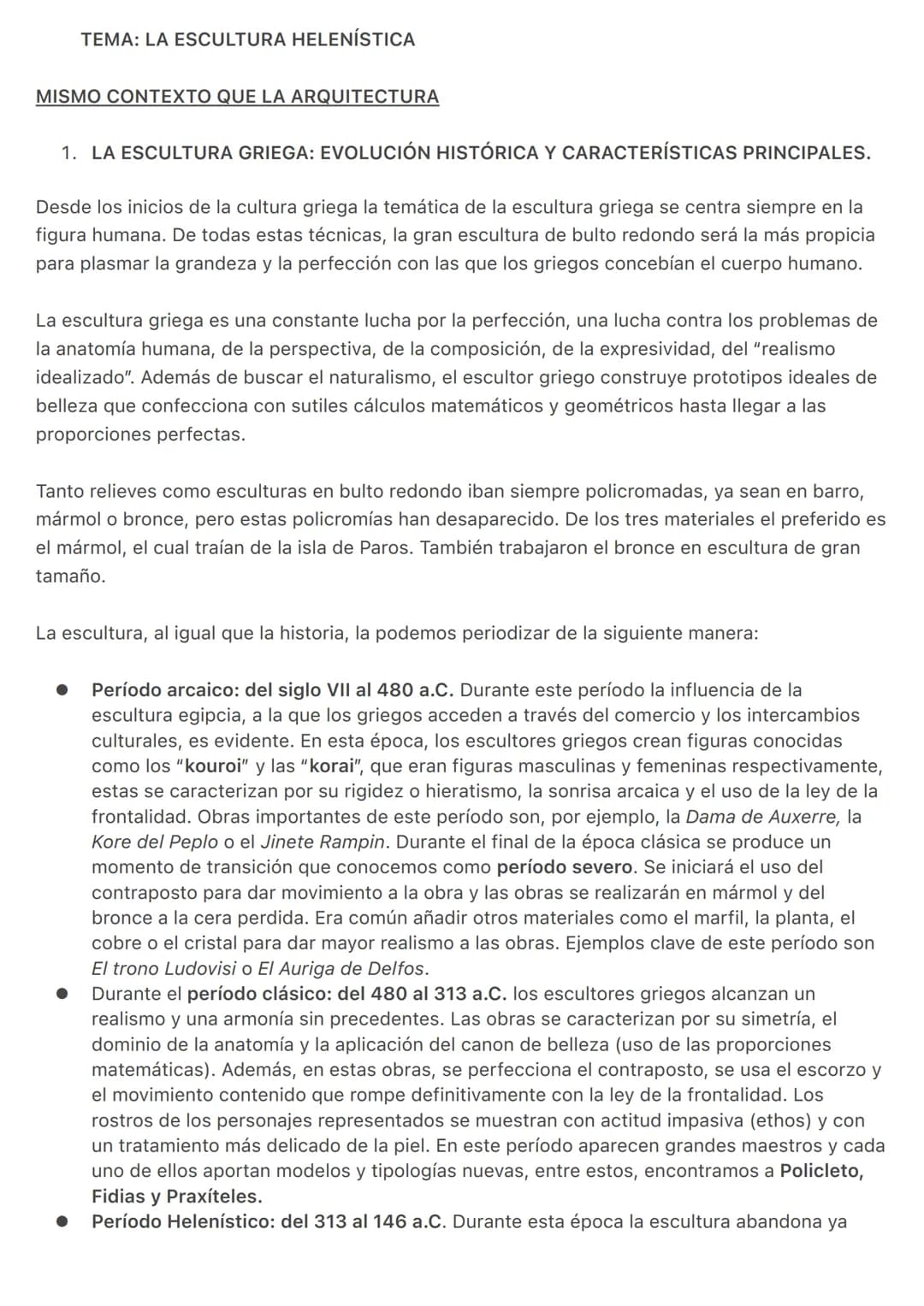 # TEMA: LA ARQUITECTURA GRIEGA CLÁSICA: LOS ÓRDENES. EL TEMPLO: EL PARTENÓN.
El arte clásico griego encuentra sus orígenes en las culturas