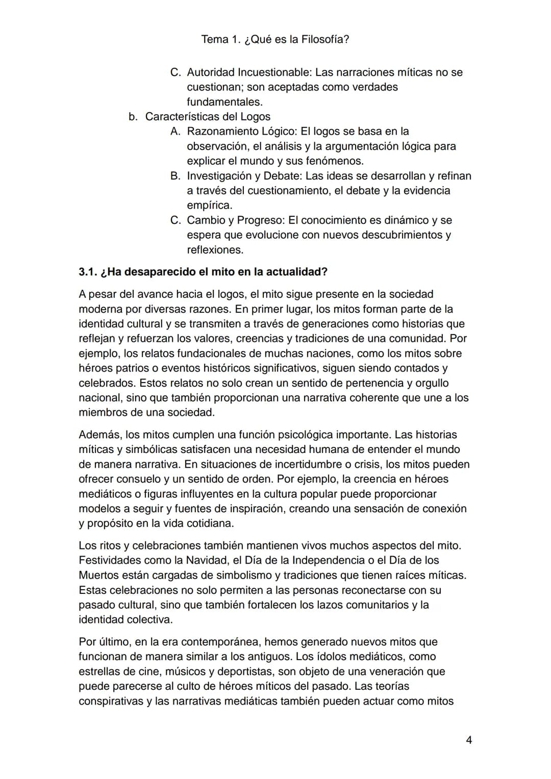 Tema 1. ¿Qué es la Filosofía?
1. ¿Qué es la filosofía y en que se diferencia el mero pensamiento?
La filosofía es una disciplina intelectu