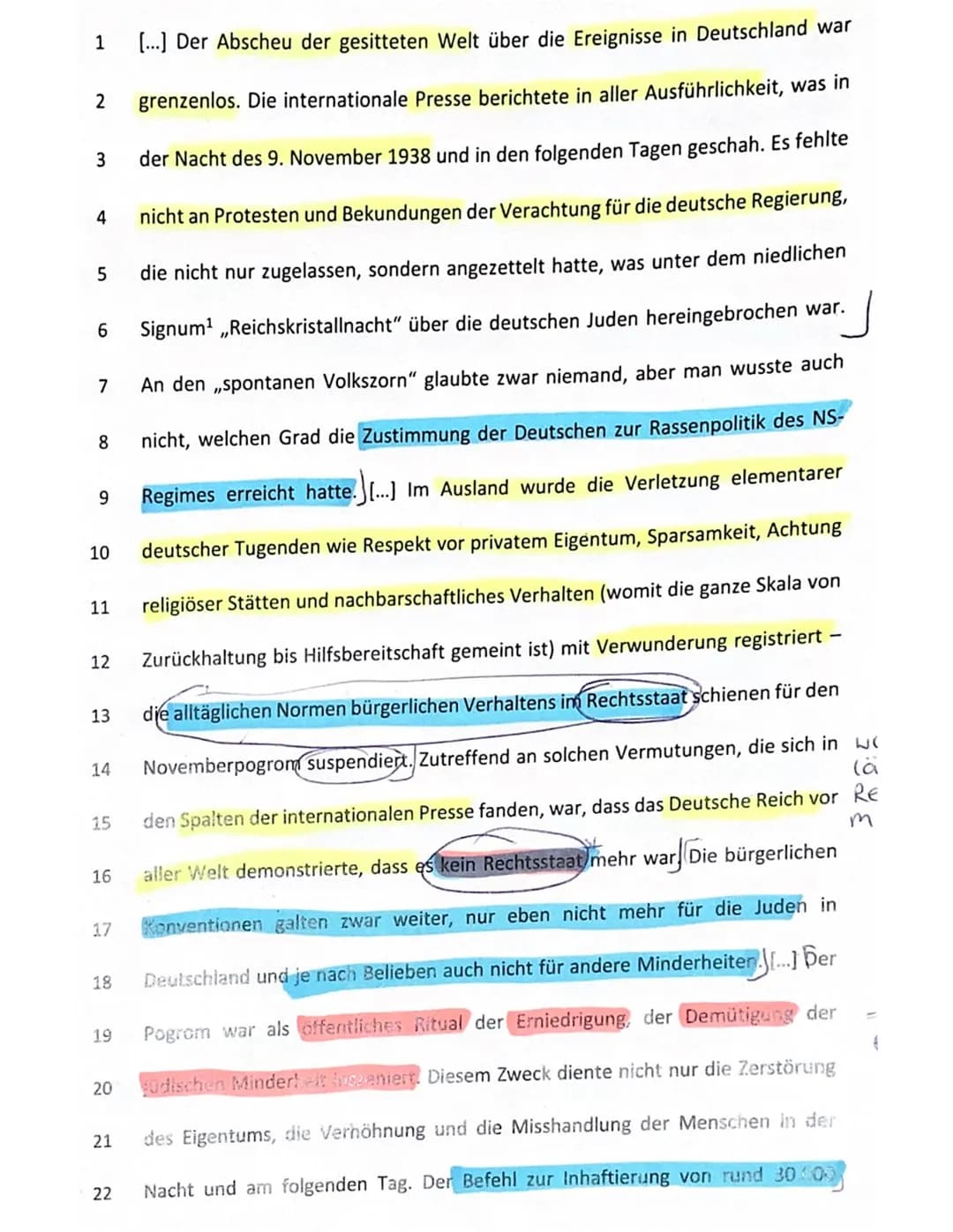 Aufgabentyp B1:
Analyse von Sekundärliteratur (Darstellungen) und die kritische Auseinandersetzung
1. Analysieren Sie den vorliegenden Tex