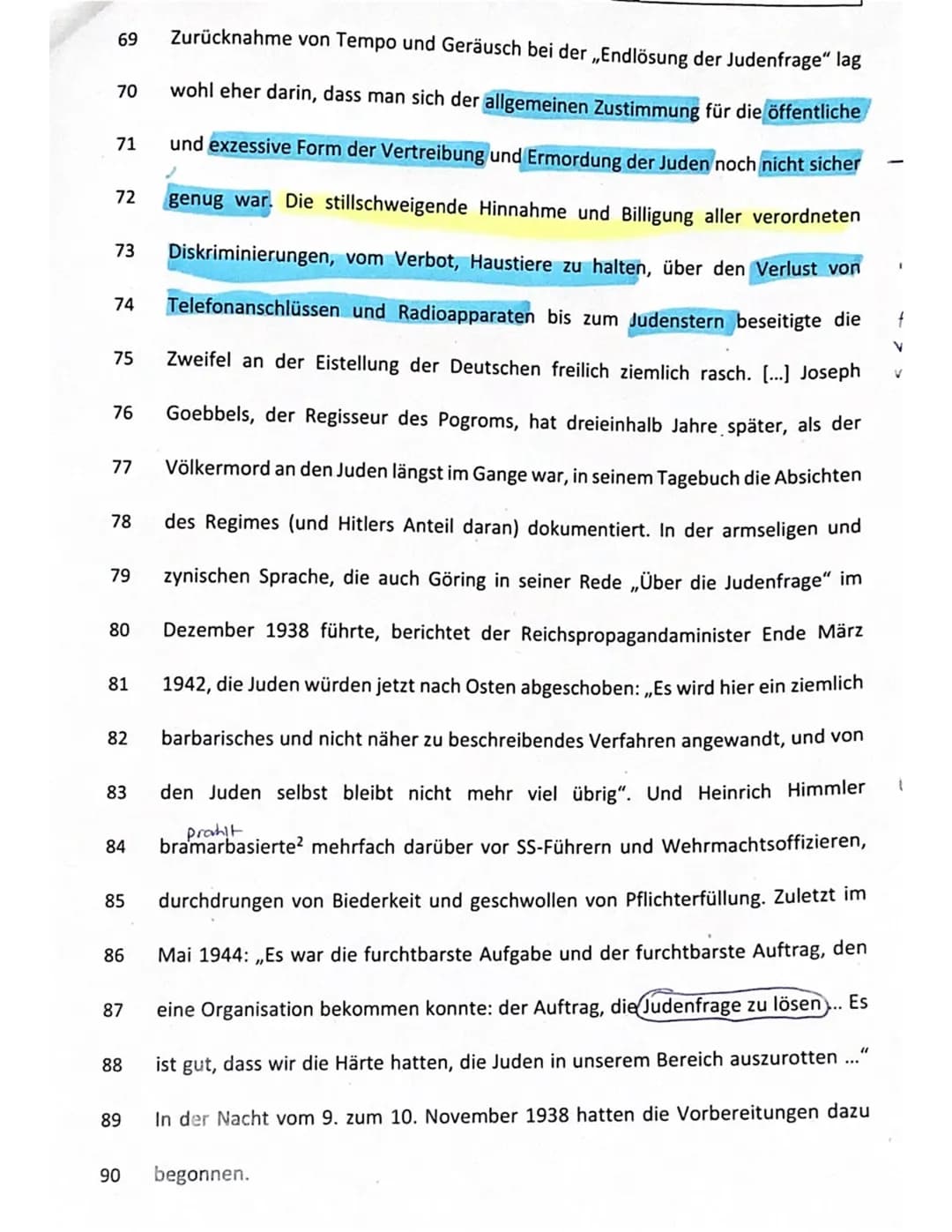 Aufgabentyp B1:
Analyse von Sekundärliteratur (Darstellungen) und die kritische Auseinandersetzung
1. Analysieren Sie den vorliegenden Tex