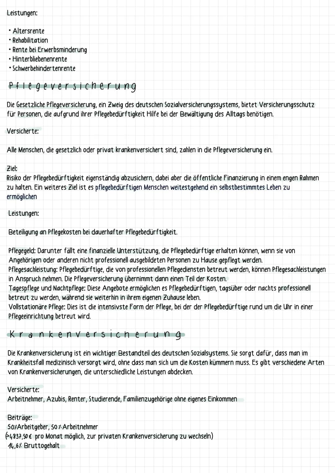 # Fünf Säulen der Sozialversicherungen
sozialversicherung Definition:
Sozialversicherung ist ein gesetzliches Verischerungssystem, dass ei