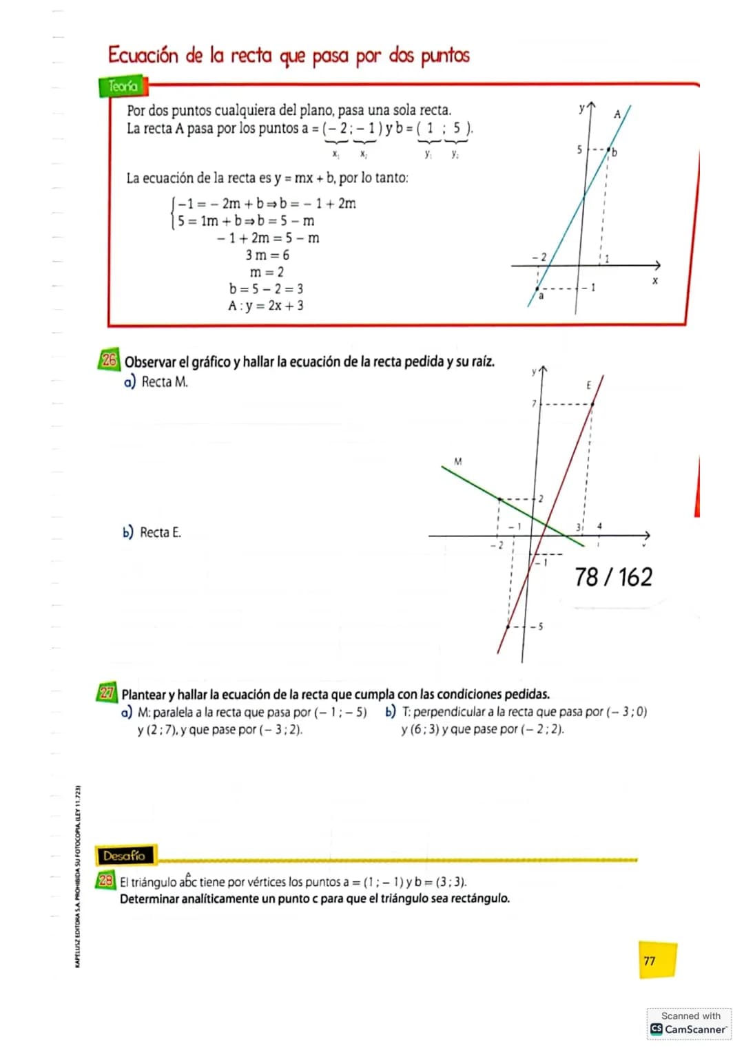 # Concepto de función
Teoría
Una relación entre dos conjuntos numéricos A y B es un conjunto de pares ordenados (x; y), con la
condición d