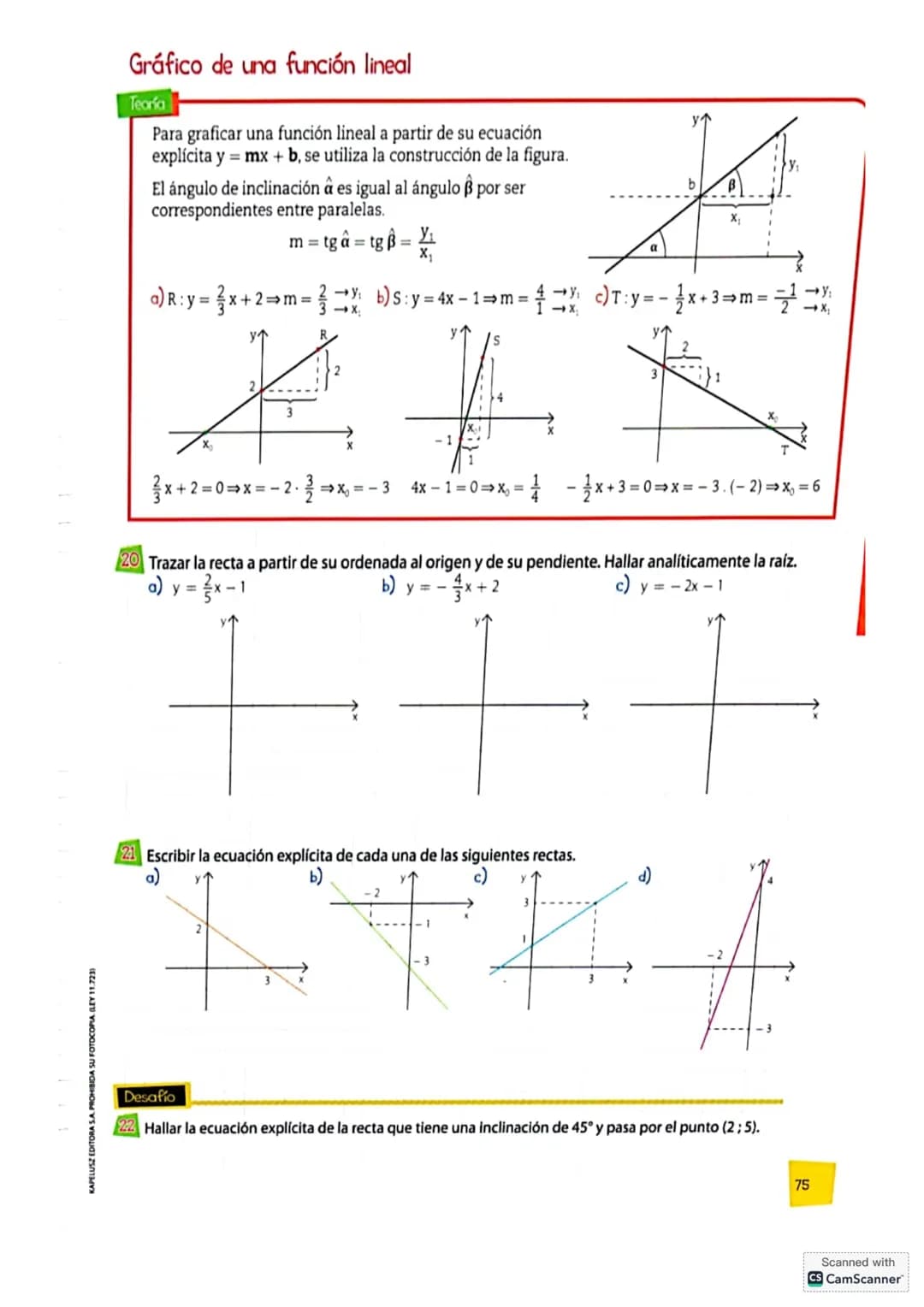 # Concepto de función
Teoría
Una relación entre dos conjuntos numéricos A y B es un conjunto de pares ordenados (x; y), con la
condición d