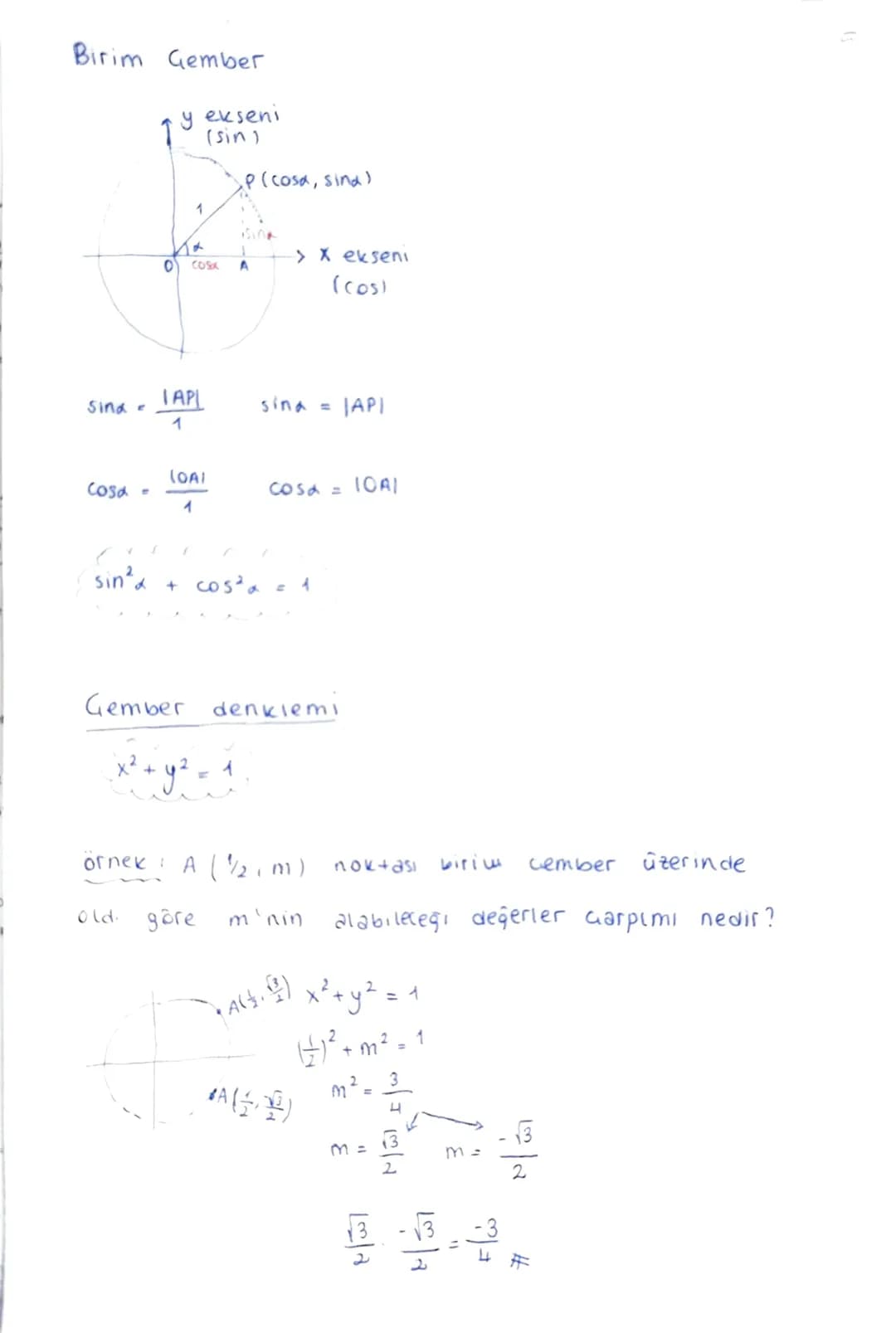 Trigonometrik Oranlar
hipo
Komşu
hipo
sin$\alpha$ = \frac{karşı}{nipo}
Cos $\alpha$ = \frac{Komsu}{nipo}
tan$\alpha$ = \frac{karsı}{Komsu}