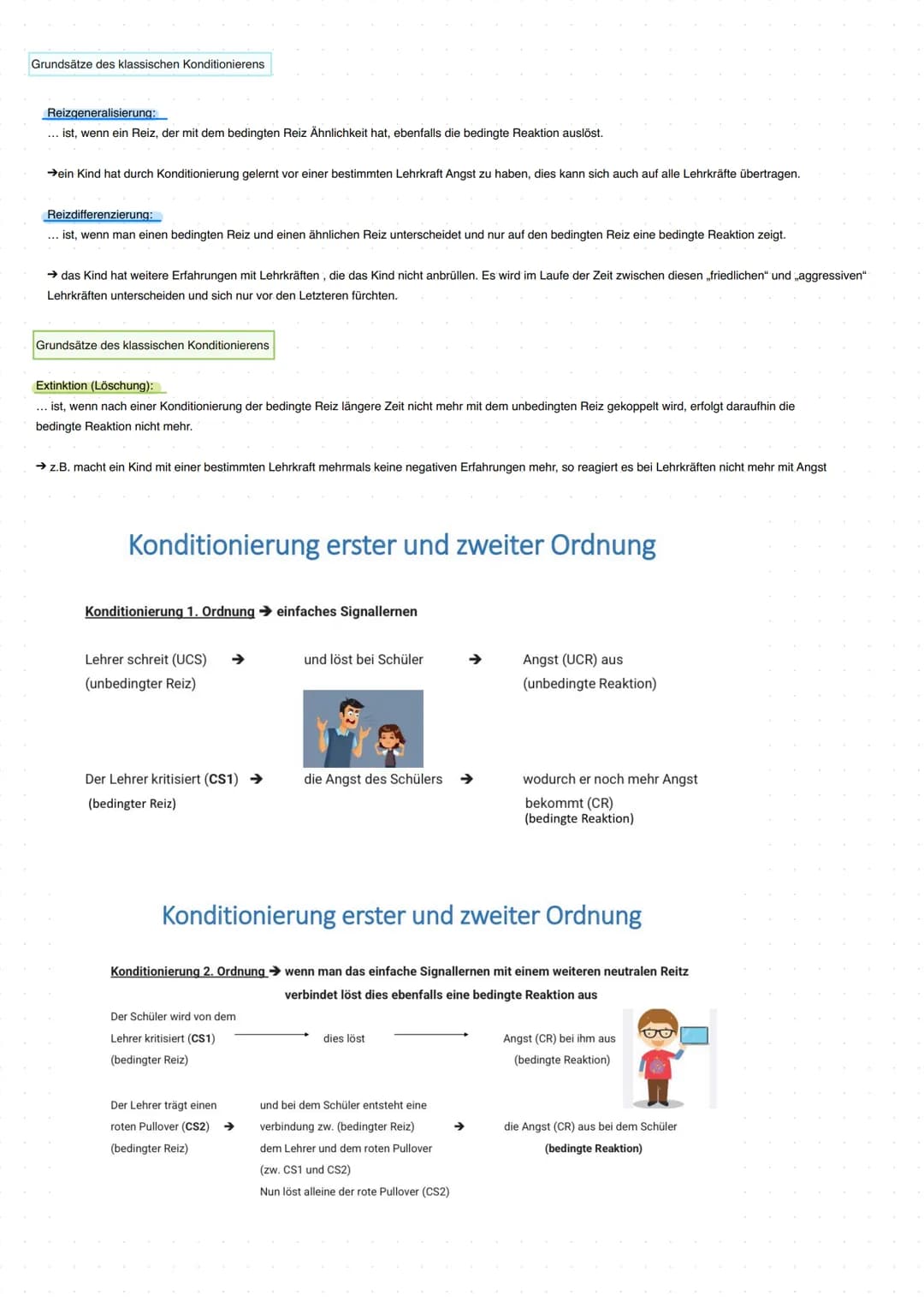# Klassische Konditionierung
Das klassische Konditionierung ist eine Lerntheorie des Behavionismus
(Begründer ist der russische Psychologe