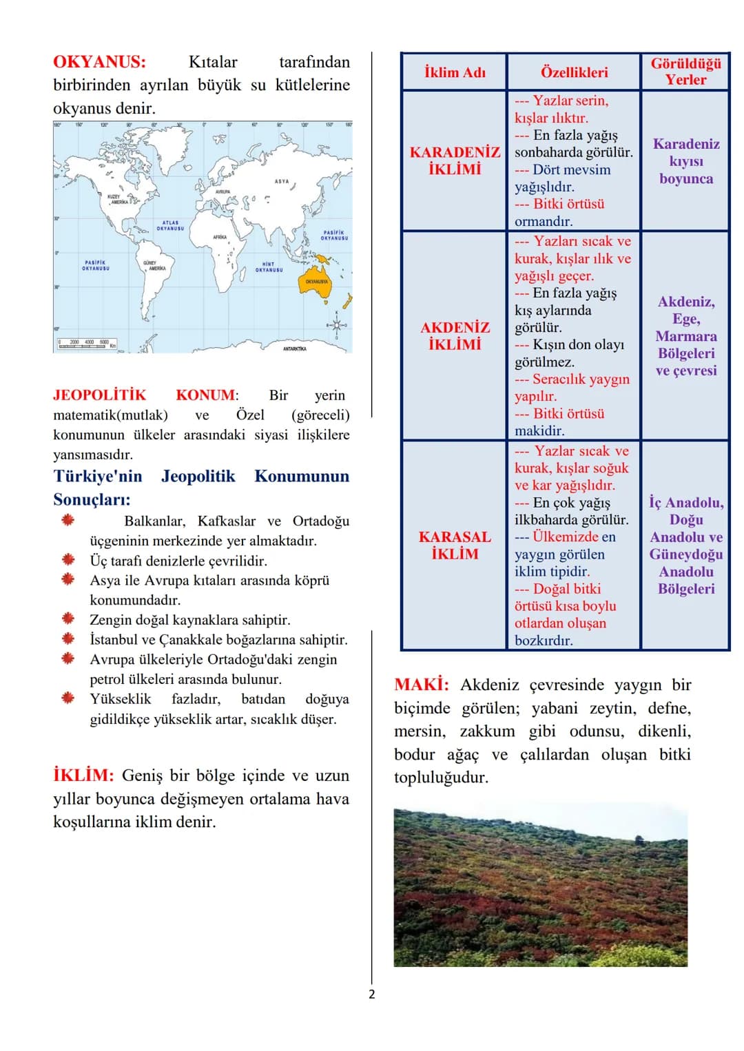 6.SINIF SOSYAL BİLGİLER 3.ÜNİTE: İNSAN ve ÇEVRE
ÜNİTE KAVRAMLARI
GEOİT: Dünya'nın Ekvator'dan şişkin,
kutuplardan basık olan kendine özgü
ş