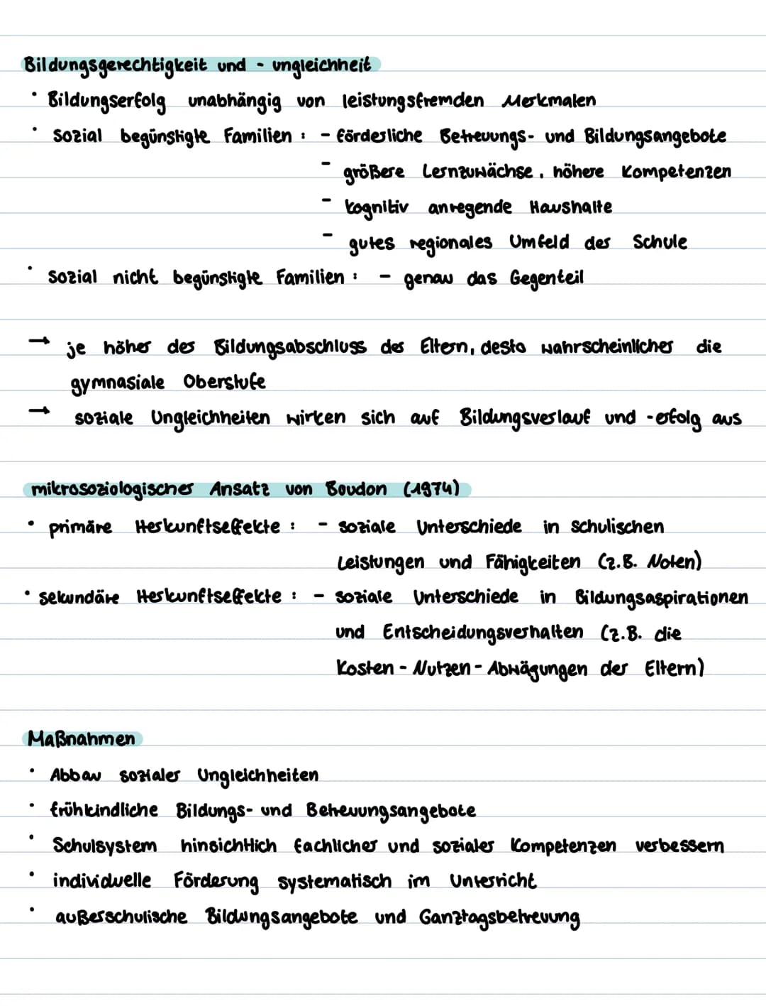 # SOWI KLAUSUR 3
Soziale Ungleichheit
Definition (2010)
* Menschen leben und arbeiten meist in beständigen Beziehungen
* Enstehen von
