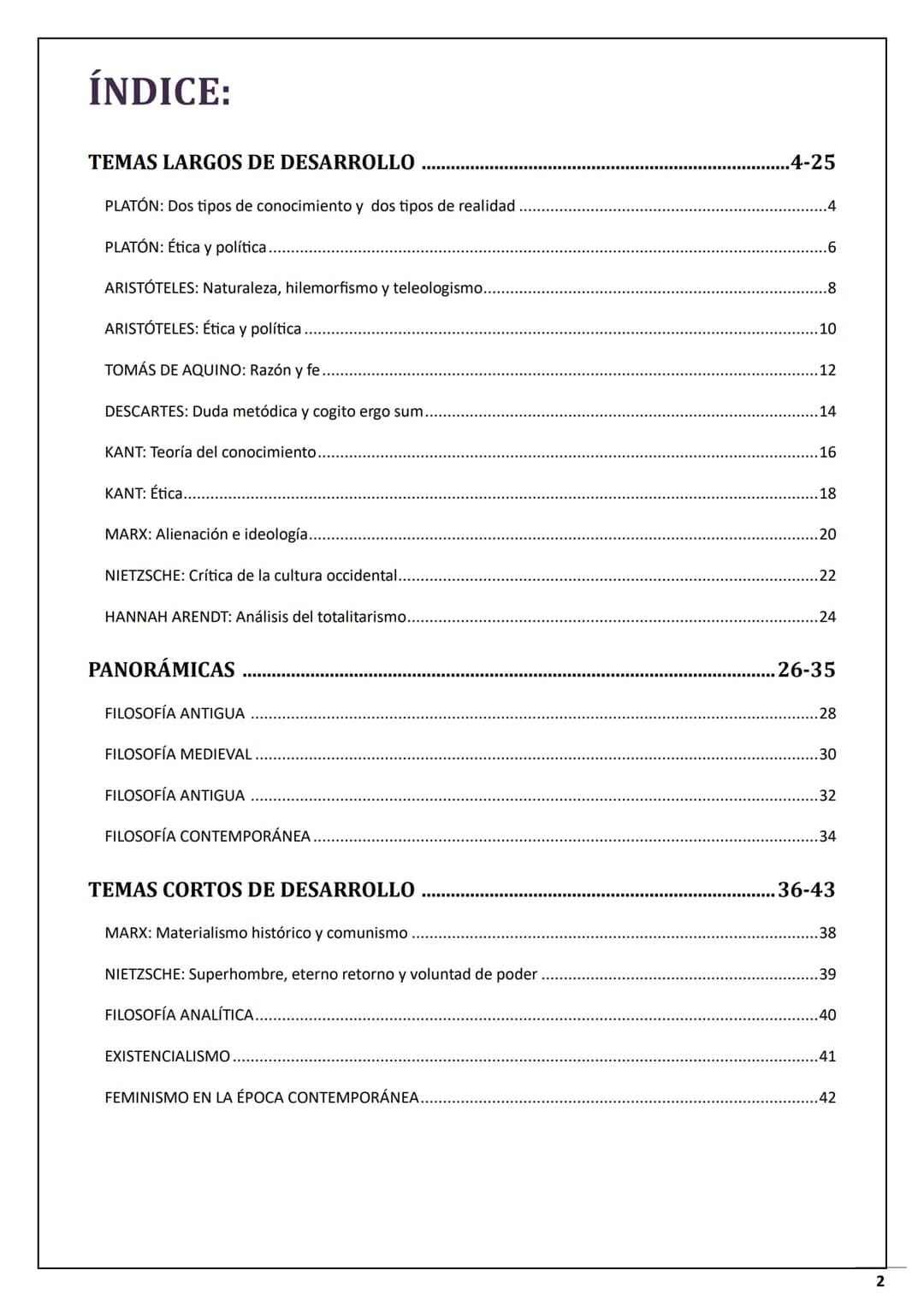 CURSO 2023/2024
EvAU
FILOSOFÍA
2º Bachillerato | María Sánchez Jiménez 1 3 # PLATÓN: Dos tipos de conocimiento y dos
tipos de realidad
P