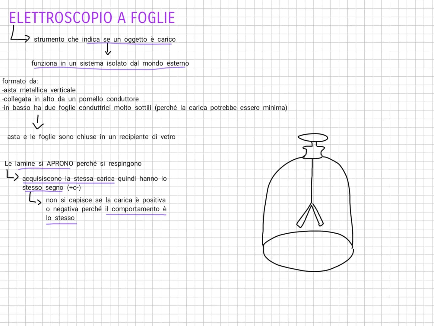 # NOTEBOOK # LA CARICA ELETTRICA
se due oggetti hanno carica elettrica dello stesso segno, essi si respingono.
se invece hanno cariche elet