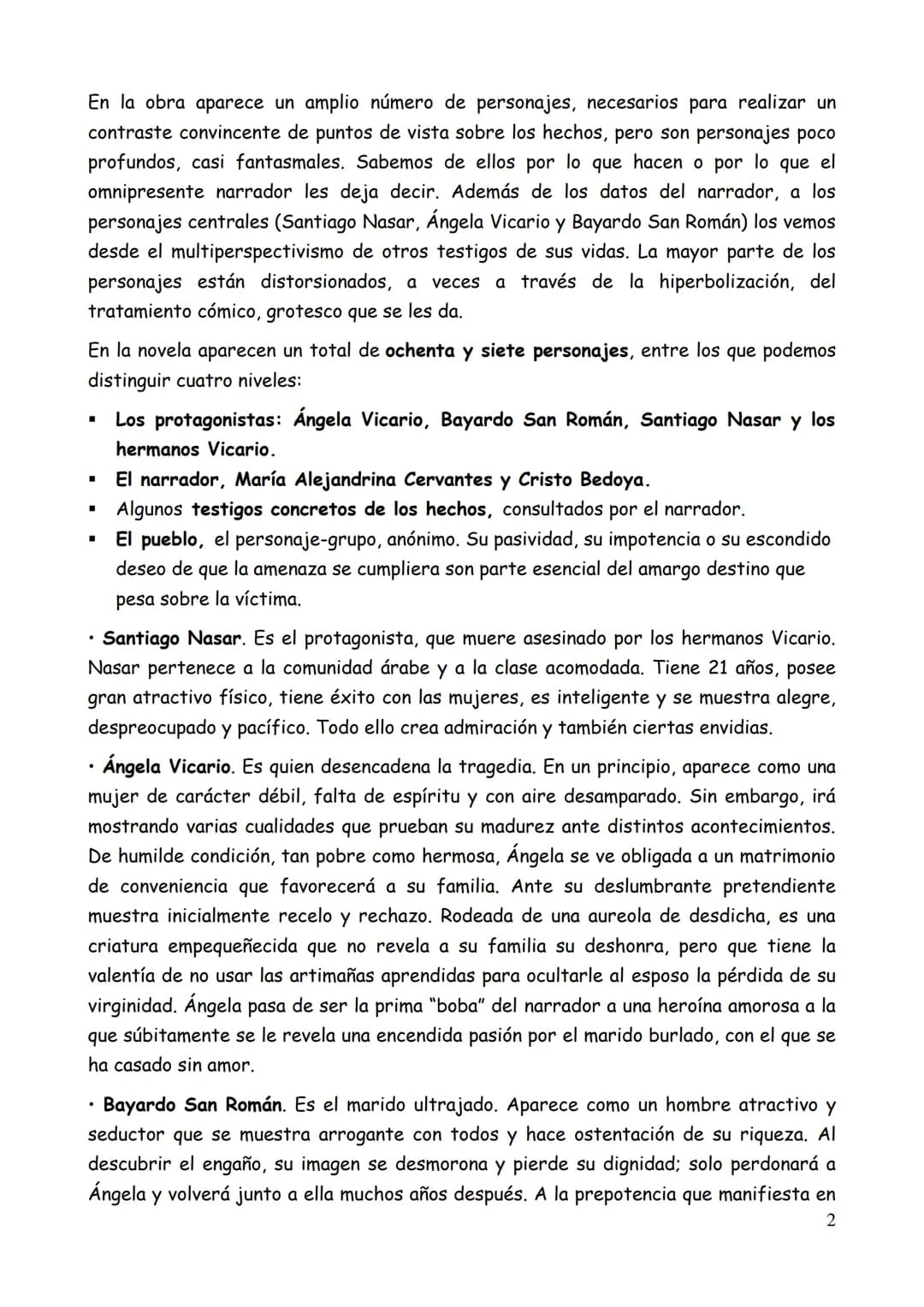 # CRÓNICA DE UNA MUERTE ANUNCIADA. GABRIEL GARCÍA MÁRQUEZ
GUÍA DE LECTURA - 2º DE BACHILLERATO
EL AUTOR
El colombiano Gabriel García Márqu