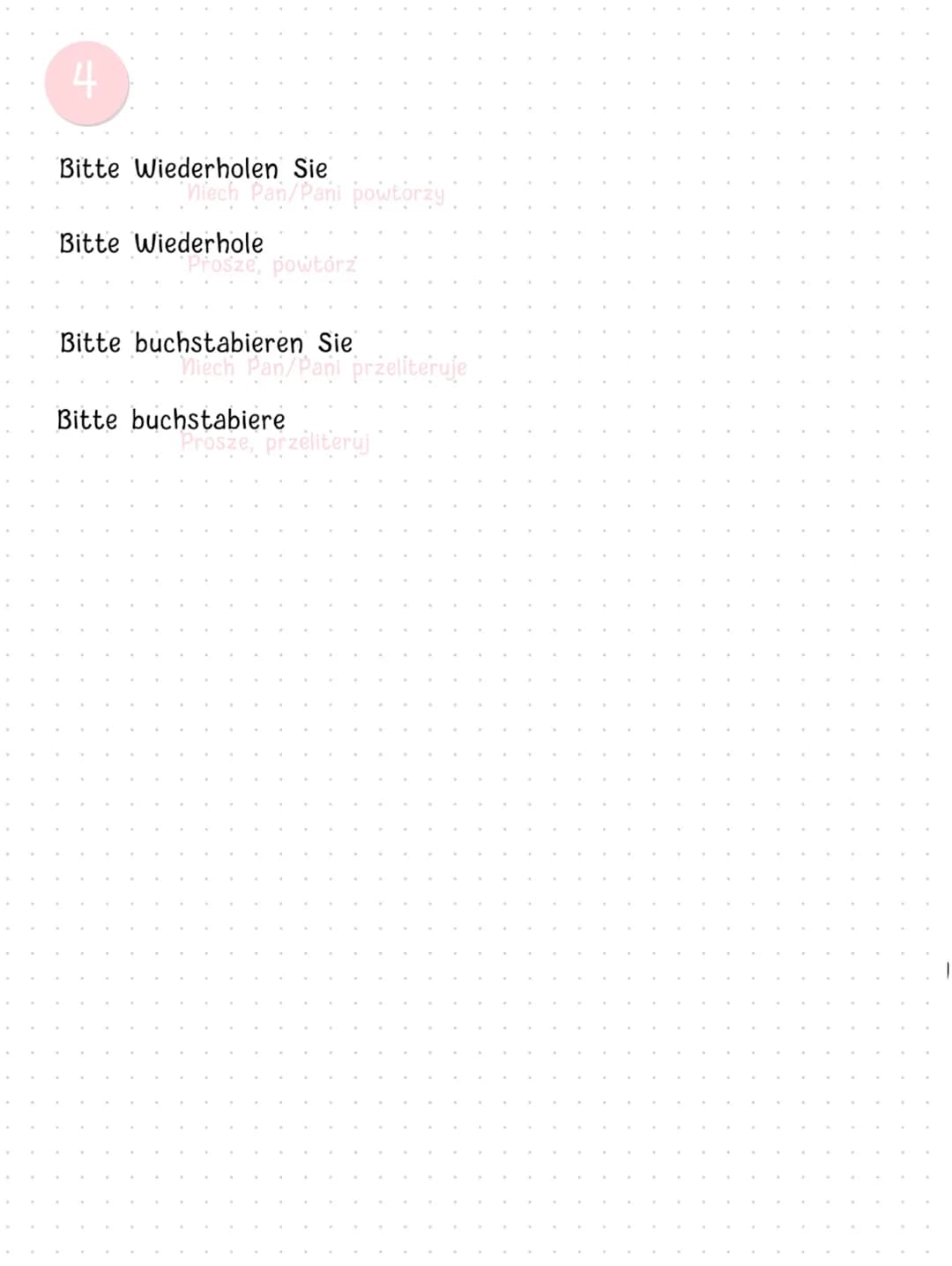 rozdział 3
J. Niemiecki
Powtorzenie
2 Opisz krotko swoje zwierzatko
1
Wie ist dein Nachname?
Mein Katze/Hund ist weiß
Mein Nachname ist
Me