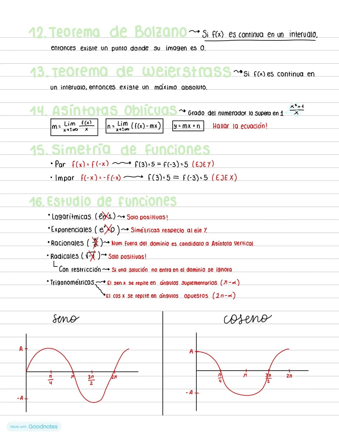# Bloque 1: funciones
1. Regia L'Hopitat L'Hopital ($\frac{0}{0}$,$\frac{\infty}{\infty}$)
Derivar el numerador y denominador
Lim $\frac{
