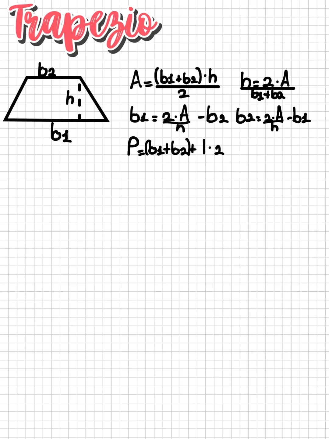 # Formulario
# Retfangel
A-b.h h=A b-A
h
d
6
P=6.2+h.2
# Iwadrato
d
1
A=1H 1-4
P=14
# Parallelogramma
d
b
A-b-hb-A h-A
P=6.2+1.2 Trian