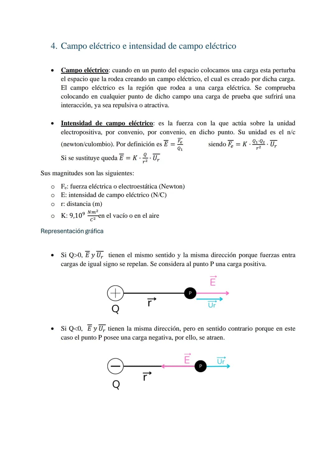 # CAMPO ELÉCTRICO
Tema 3 # ÍNDICE
1. Cargas eléctricas.....................................................................................
