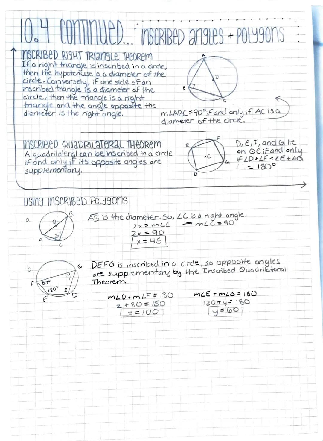 # 10.1 CIRCLES: unes segments
Identifying Special segments and unes
A circle is the set of all pants in a plane that are
equidistant from a