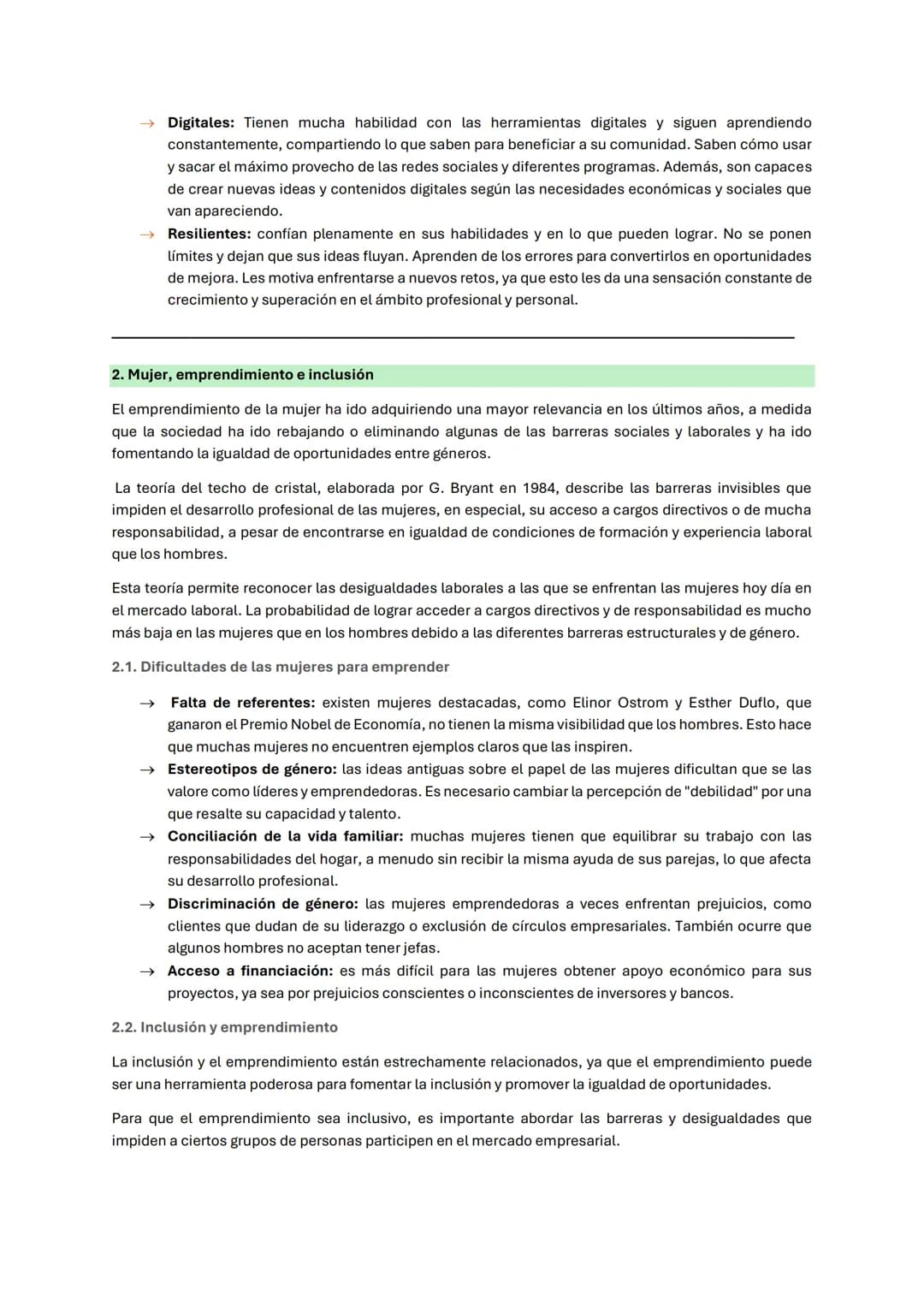 TEMA 2. EL EMPRENDIMIENTO
1. La empresa emprendedora
Una persona emprendedora es aquella, que, a partir de una idea innovadora, ve una opo