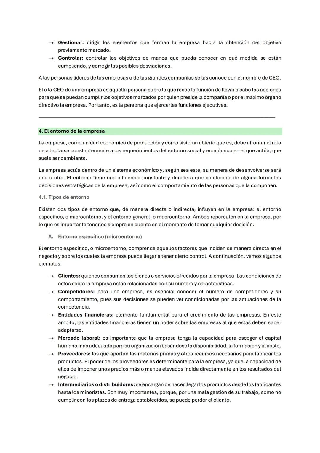 TEMA 2. EL EMPRENDIMIENTO
1. La empresa emprendedora
Una persona emprendedora es aquella, que, a partir de una idea innovadora, ve una opo