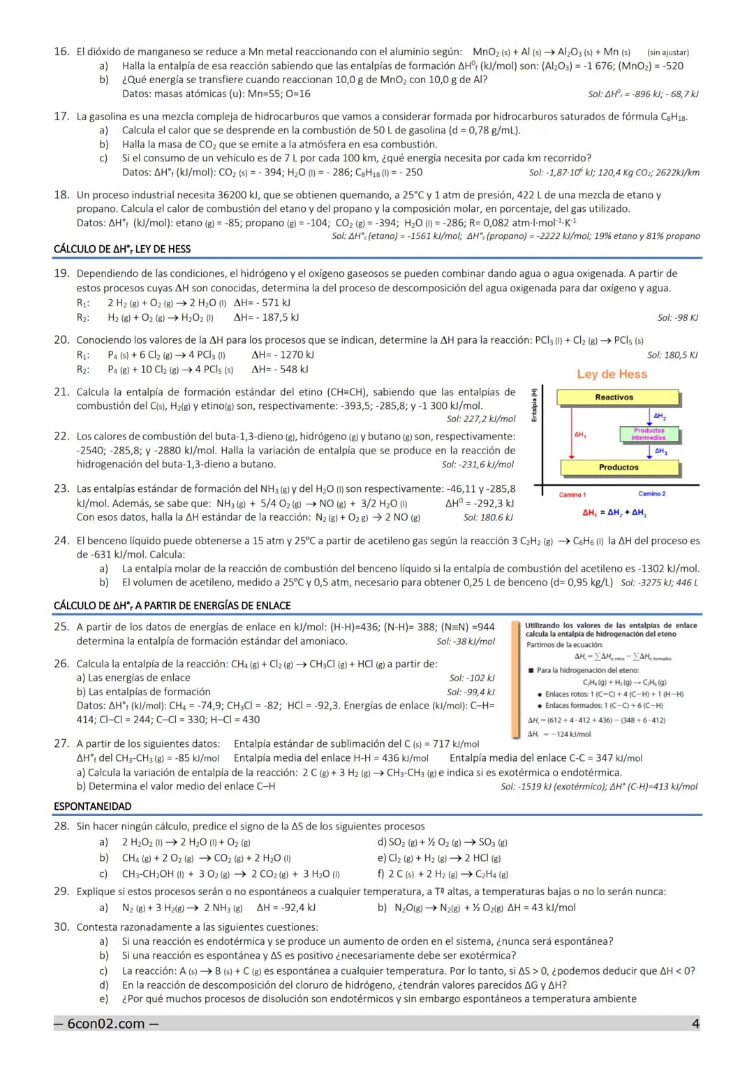 # TRANSFORMACIONES ENERGÉTICAS Y ESPONTANEIDAD DE LAS REACCIONES QUÍMICAS
Termoquímica: estudia los intercambios de energía que acompañan a