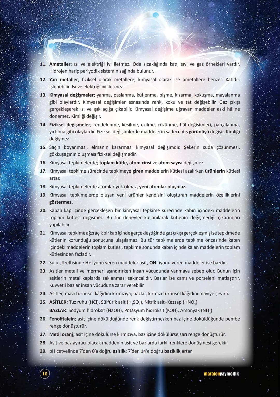 BUNLARI BİLMEDEN LGS'YE GİRME!
MARATON İLE
% 100
LGS
FEN BİLİMLERİ
PÜF NOKTALARI
BAŞARI
maratonyayıncılık Sevgili LGS Öğrencileri,
Zorlu