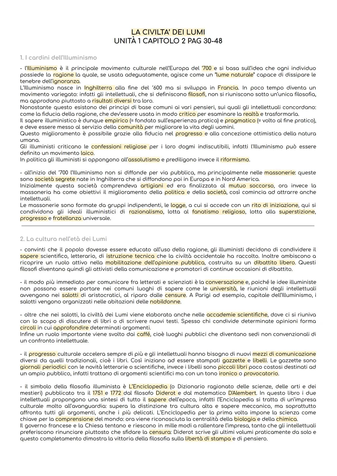 # L'EUROPA E IL MONDO NEL PRIMO SETTECENTO
UNITÀ 1 CAPITOLO 1 PAG 2-21
1. Demografia ed economia
- probabilmente verso la fine del '600 l'