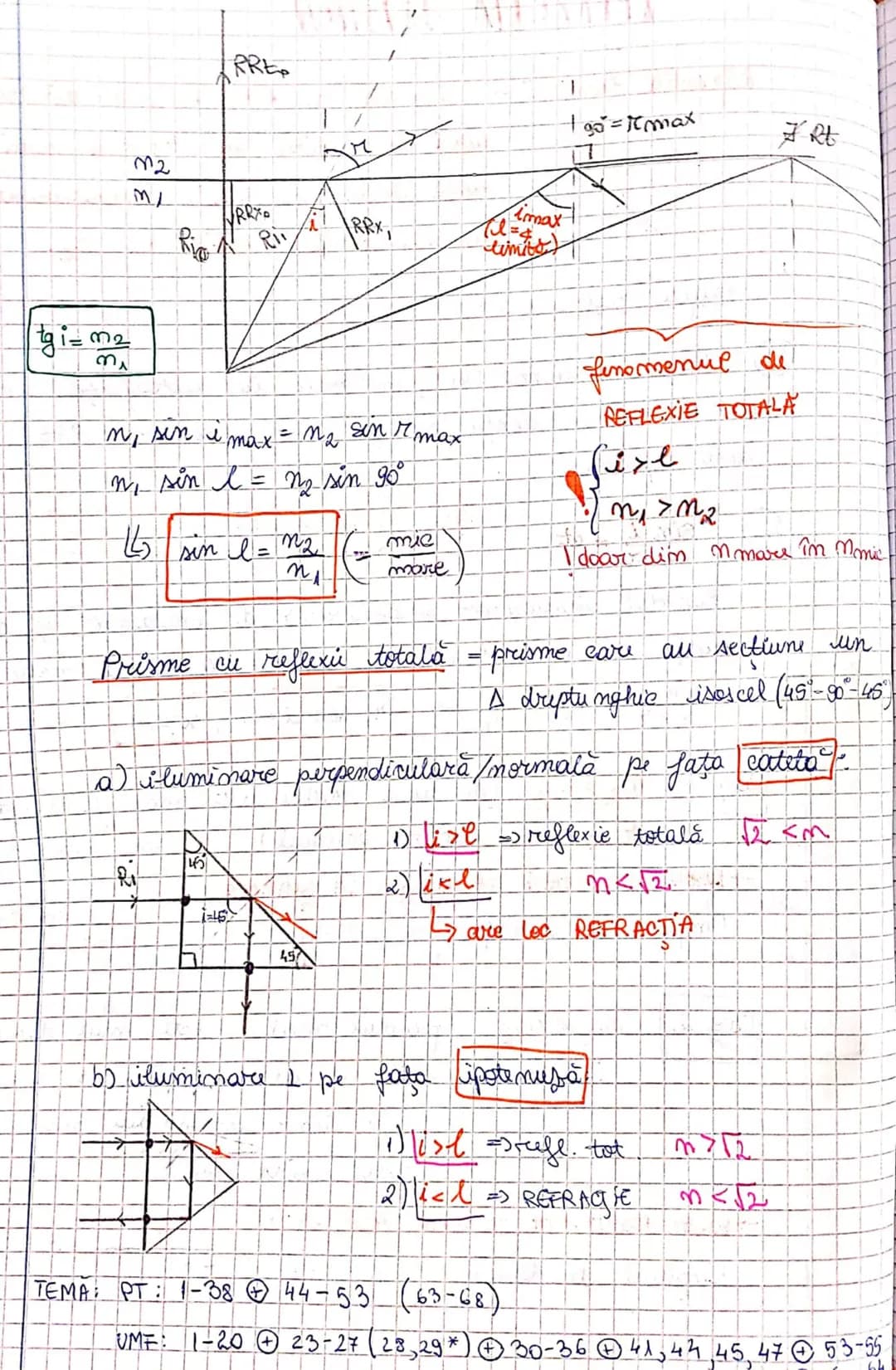 # OPTICĂ GEOMETRICA
OPTICA GEOMETRICĂ - studiază mersul razelor de lumină si
formarea imaginilor
Brincipiile O.G
@Principiul propagării r