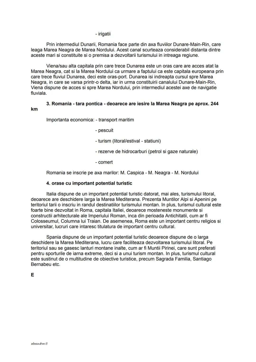Factori/cauze/efecte/consecinte - SUBIECTUL E
LEGATE DE CLIMA:
1. variatia climei/temperaturii medii anuale etc
Un factor important care