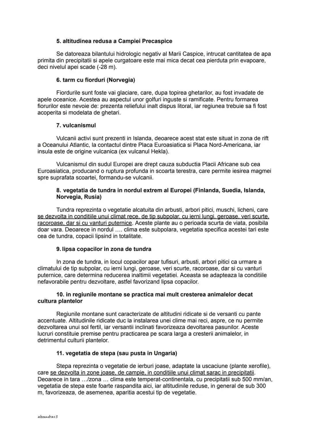 Factori/cauze/efecte/consecinte - SUBIECTUL E
LEGATE DE CLIMA:
1. variatia climei/temperaturii medii anuale etc
Un factor important care