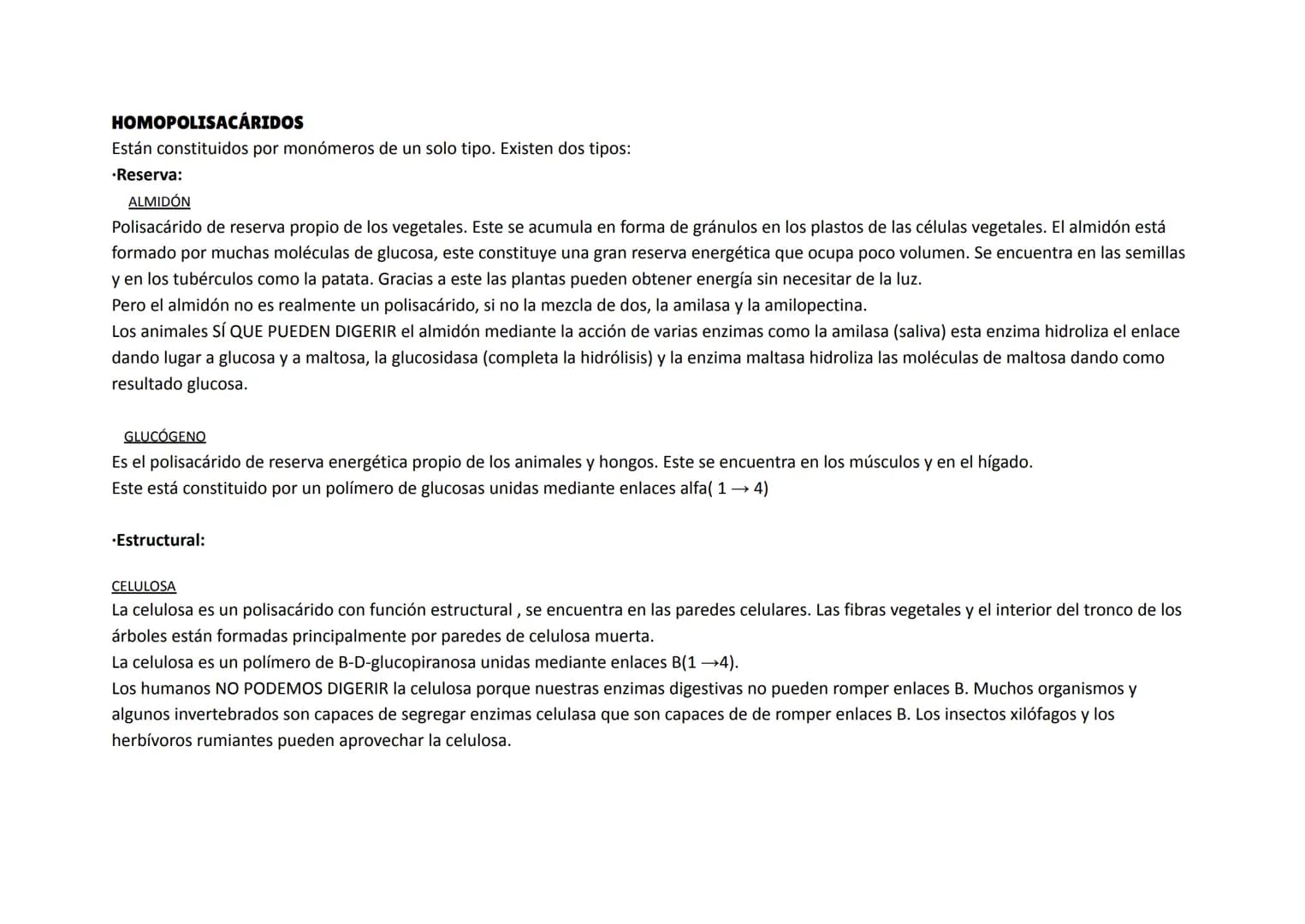 GLÚCIDOS C-H-O HIDRATOS DE CARBΟΝΟ
MONOSACÁRIDOS
→ TRIOSAS (gliceraldehído, dihidroxiacetona)
→ TETROSAS
→ PENTOSAS (ribosa, desoxirribosa)