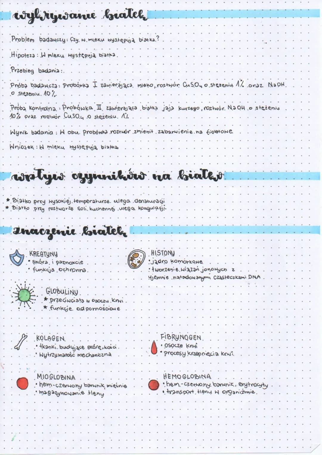 # BIATKA
Białka sa głównym składnikiem budulcowym komórek i tkanek, oraz,
odgrywają kluczową rolę w ich metabolizmie..
# budowa
Biatka, s