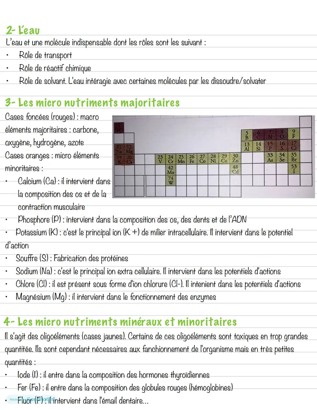 # Partie 3: L'alimentation
## Chapitre 3: Les aliments
1- Les groupes d'aliments
Un aliment est un produit complexe contenant divers types