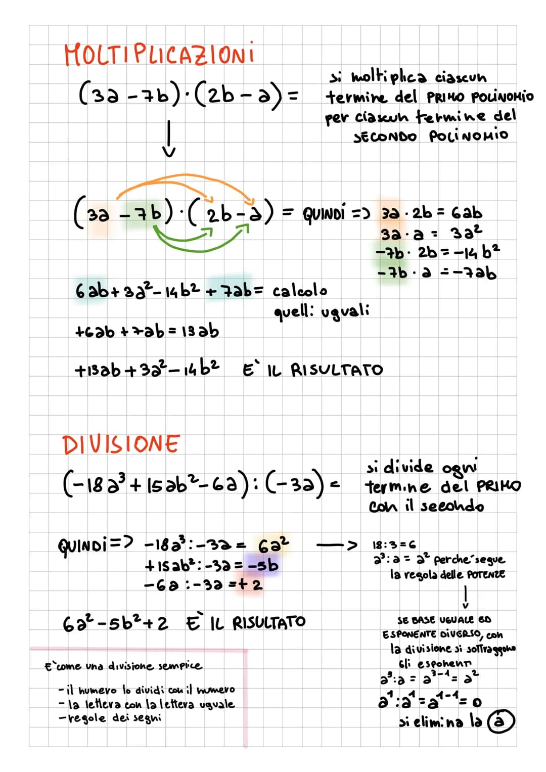 # OPERAZIONI CON
POLINOMI
ADDIZIONI
(4a + 5b-3ab)+(-76-42 + 2ab)=
↓
PRIHO POLINOHIO
↓
SECONDO POLINOHIO
4a+5b-3a6-76-42+2ab= si levan
