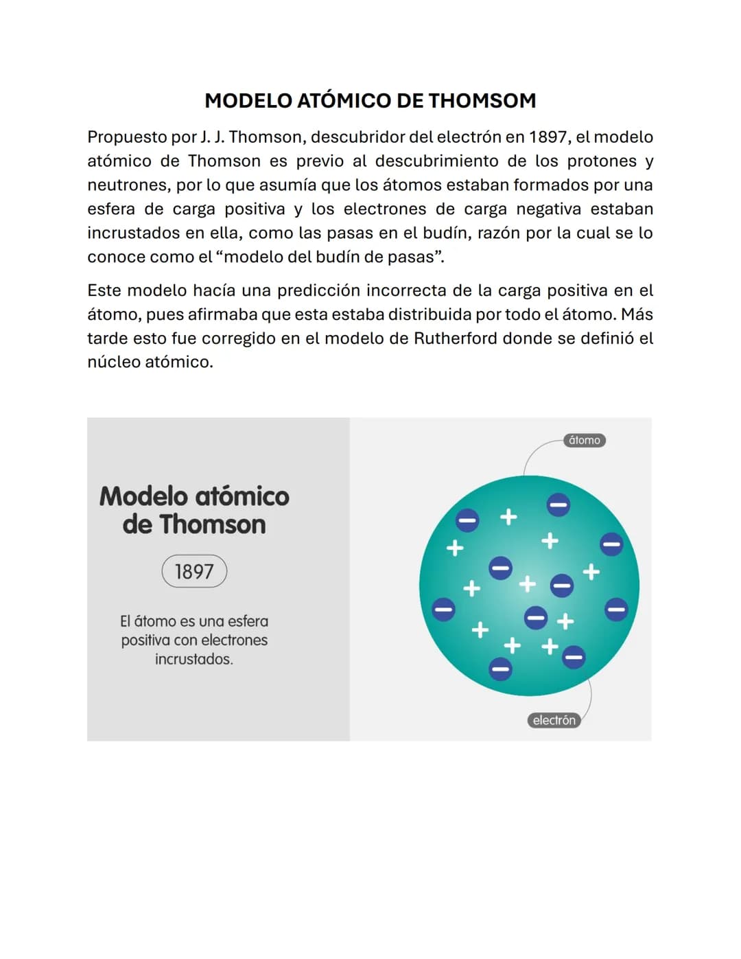 # MODELO ATÓMICO DE DALTON
El Modelo atómico o Teoría atómica de Dalton es un modelo que intenta
representar la estructura del átomo. Fue p