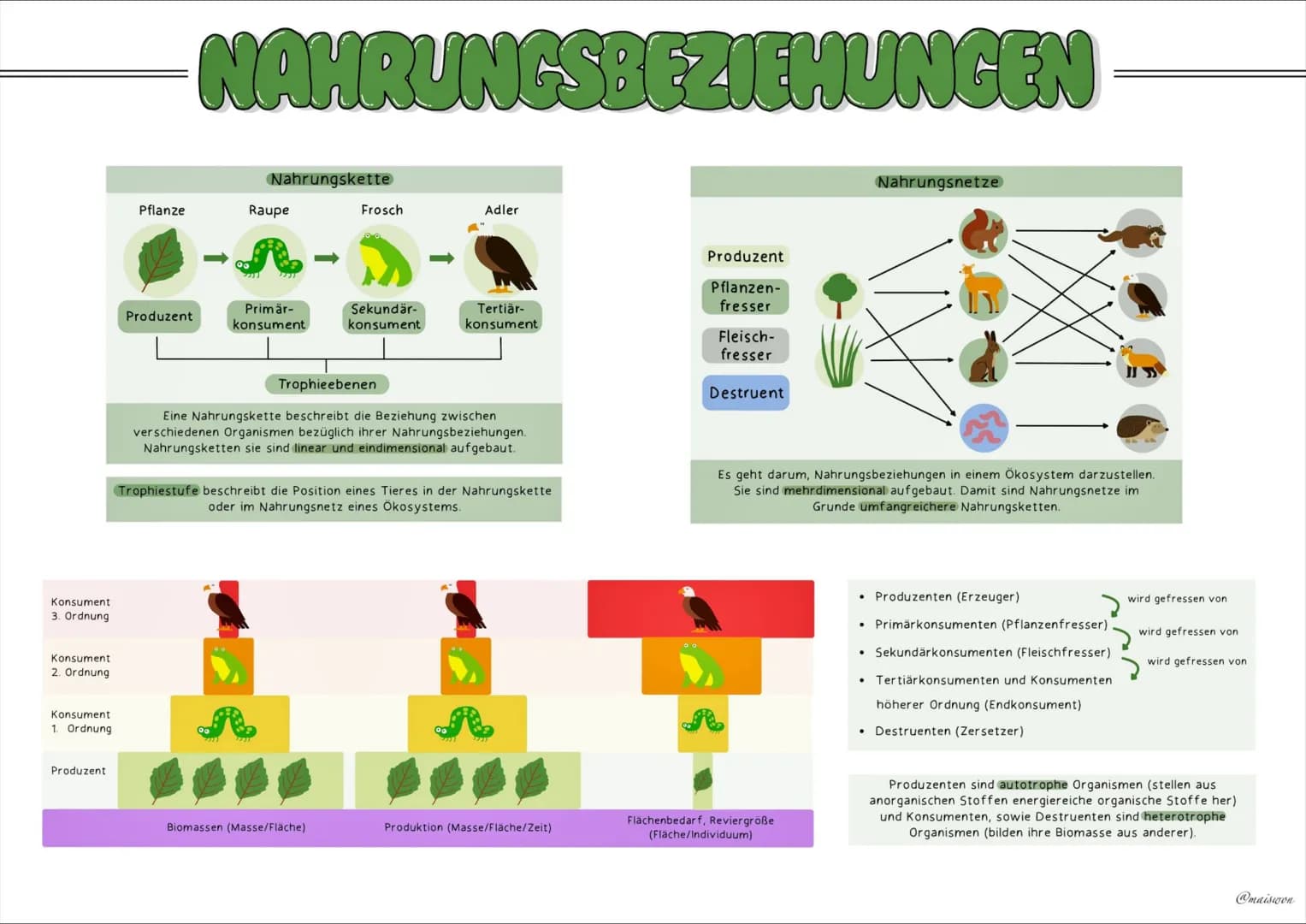 ÖKOLOGIE # GRUNDBEGRIFFE
Biotop
Ein Biotop definiert einen bestimmten Lebensraum einer
Lebensgemeinschaft.
Es besteht aus abiotischen Fakt