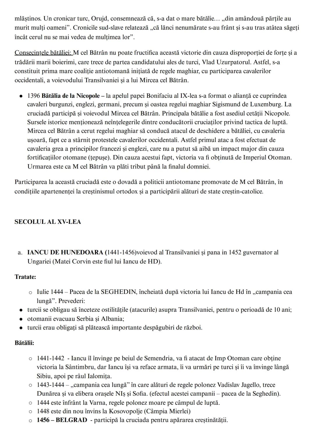 # DIPLOMAȚIE ȘI CONFLICT ÎN EVUL MEDIU
Începând din secolul al XIV-lea, în Europa de sud-est s-a afirmat o nouă putere - Imperiul otoman, a