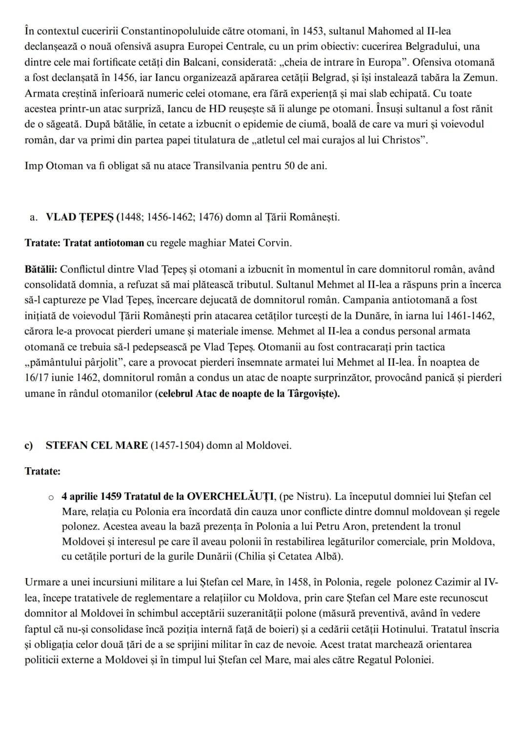 # DIPLOMAȚIE ȘI CONFLICT ÎN EVUL MEDIU
Începând din secolul al XIV-lea, în Europa de sud-est s-a afirmat o nouă putere - Imperiul otoman, a