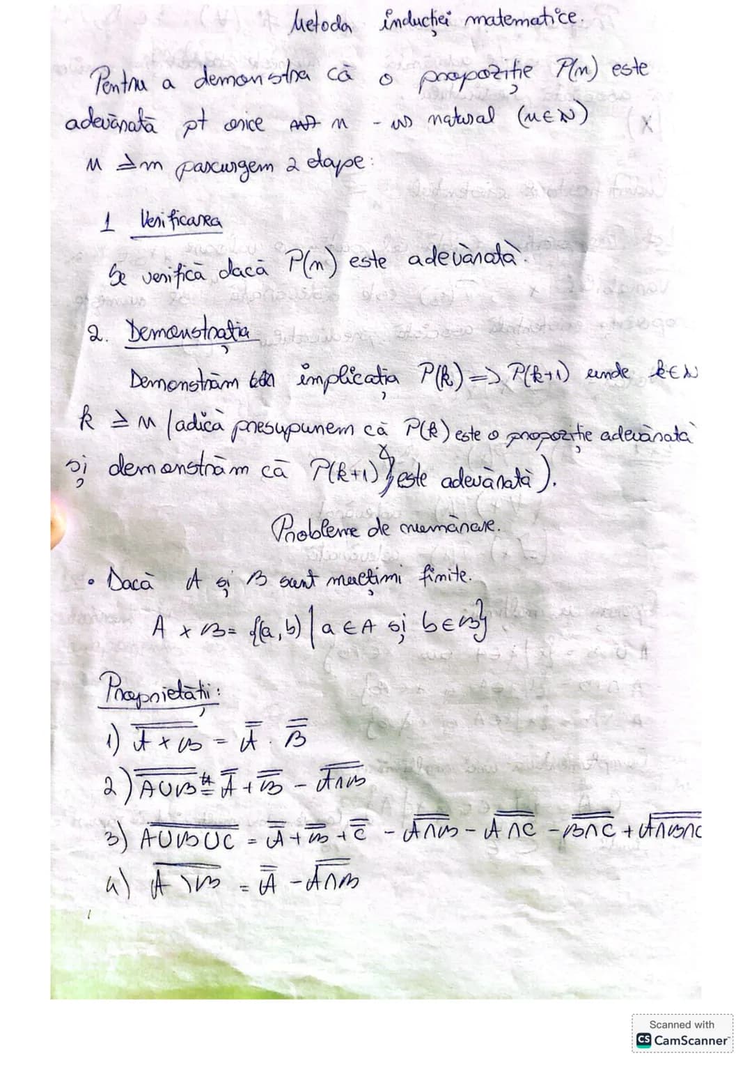 Propoziti. Operatie logice clementare.
Def. O prepozitie este een encent despre care se poate a firma
cu certitudine ca este adevărată sau