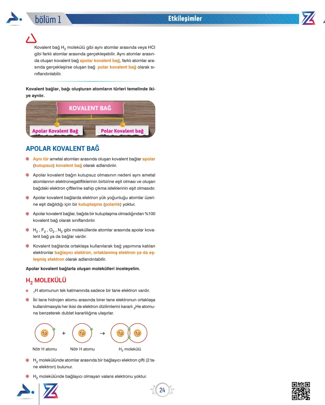Etkileşimler
bölüm 1Z
KOVALENT BAĞ
HC
Asetilsistein (NAC)
OH
HS
CHNOS
355
22222221
ORTAKLAŞA ELEKTRON KULLANMA
EĞİLİMLERİ EĞİL
Yu