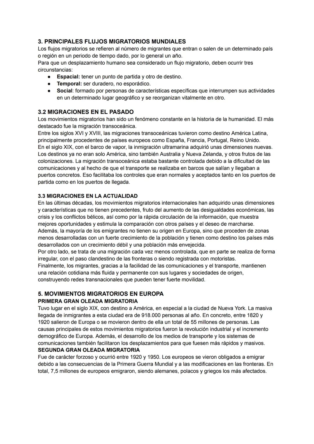 # HISTORIA
1.¿QUÉ SON LAS MIGRACIONES?
Los movimientos migratorios son los desplazamientos de una persona o grupo de personas de un
lugar