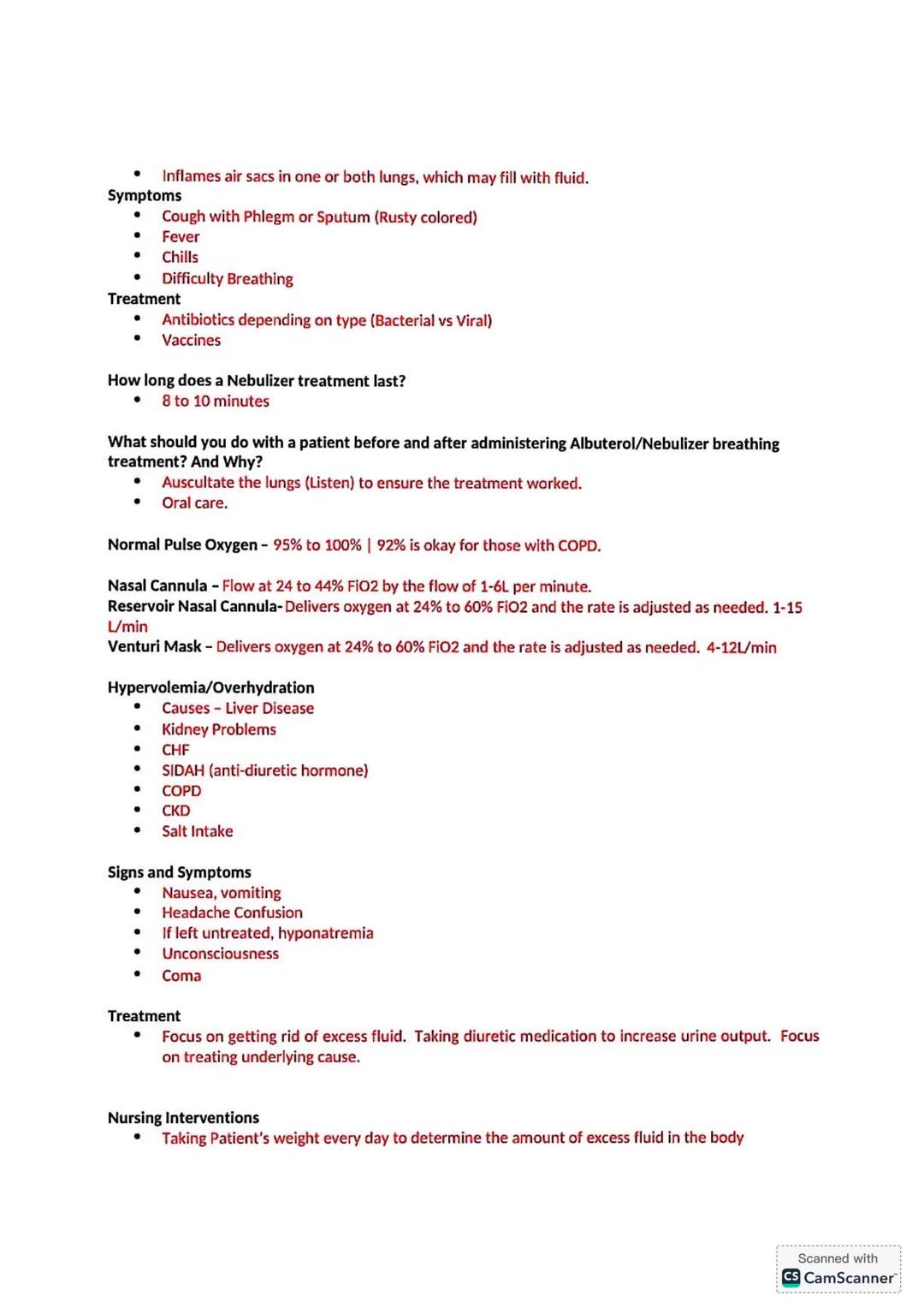 NURSING 160 EXAM 2 REVIEW
COPD Assessment - What are the signs and symptoms?
- Barrel Chest
- Shortness of Breath
- Lung Crackling
- Clubbe