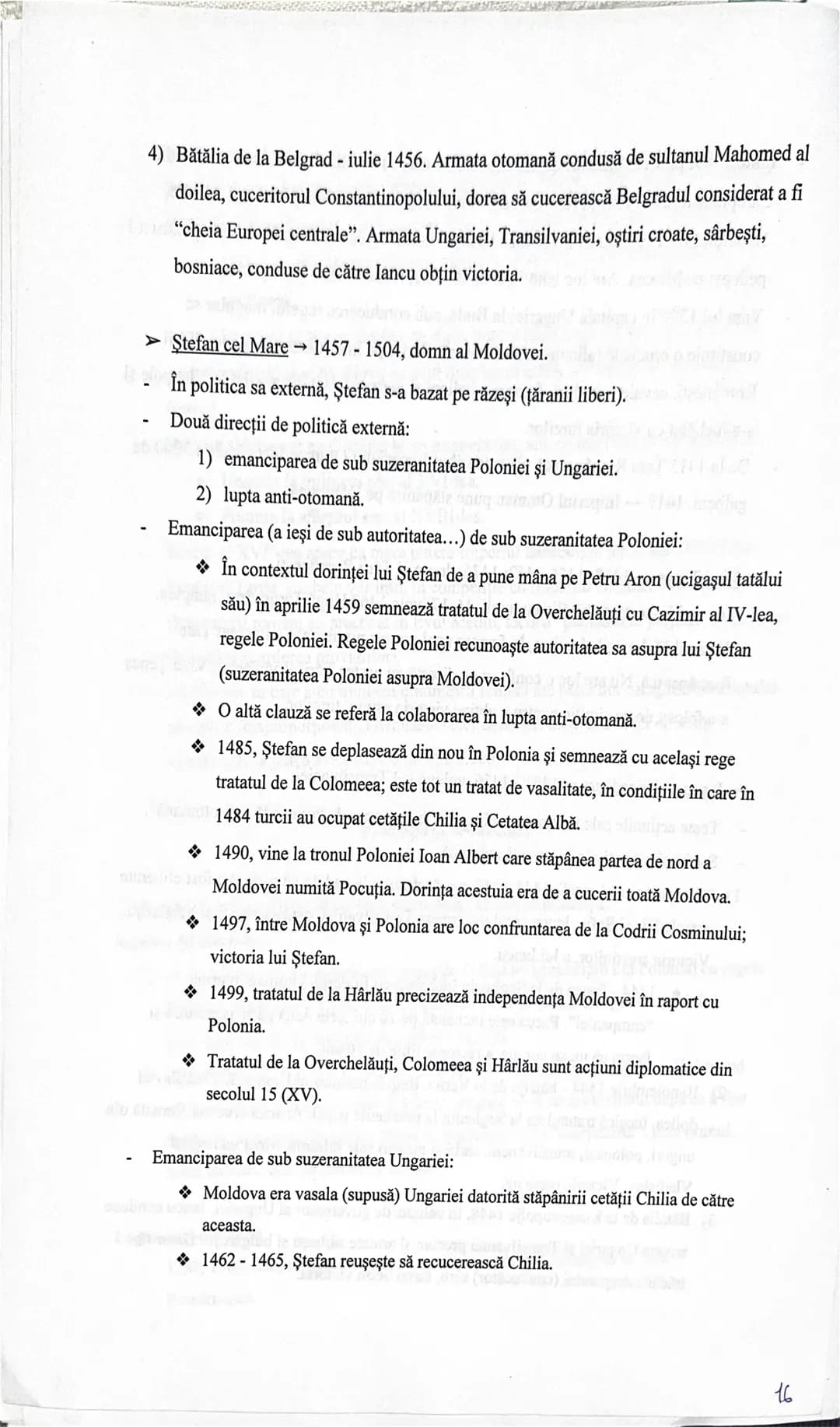 Capitolul 3 - Spațiul românesc între diplomație și conflict de la evul mediu până
la începutul modernității
Situaţia internațională a țăril