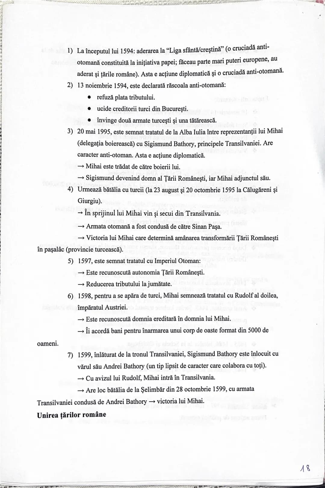 Capitolul 3 - Spațiul românesc între diplomație și conflict de la evul mediu până
la începutul modernității
Situaţia internațională a țăril