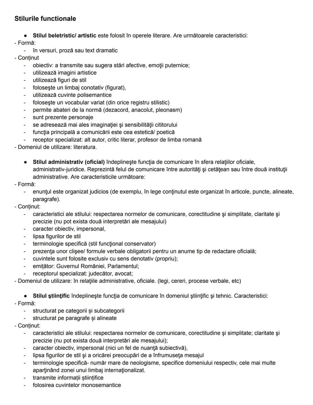 CONŢINUT:
* Tema textului;
* Idei principale care pot fi fapte, opinii, argumente;
* Instanţele comunicării: autor/narator/personaj/c