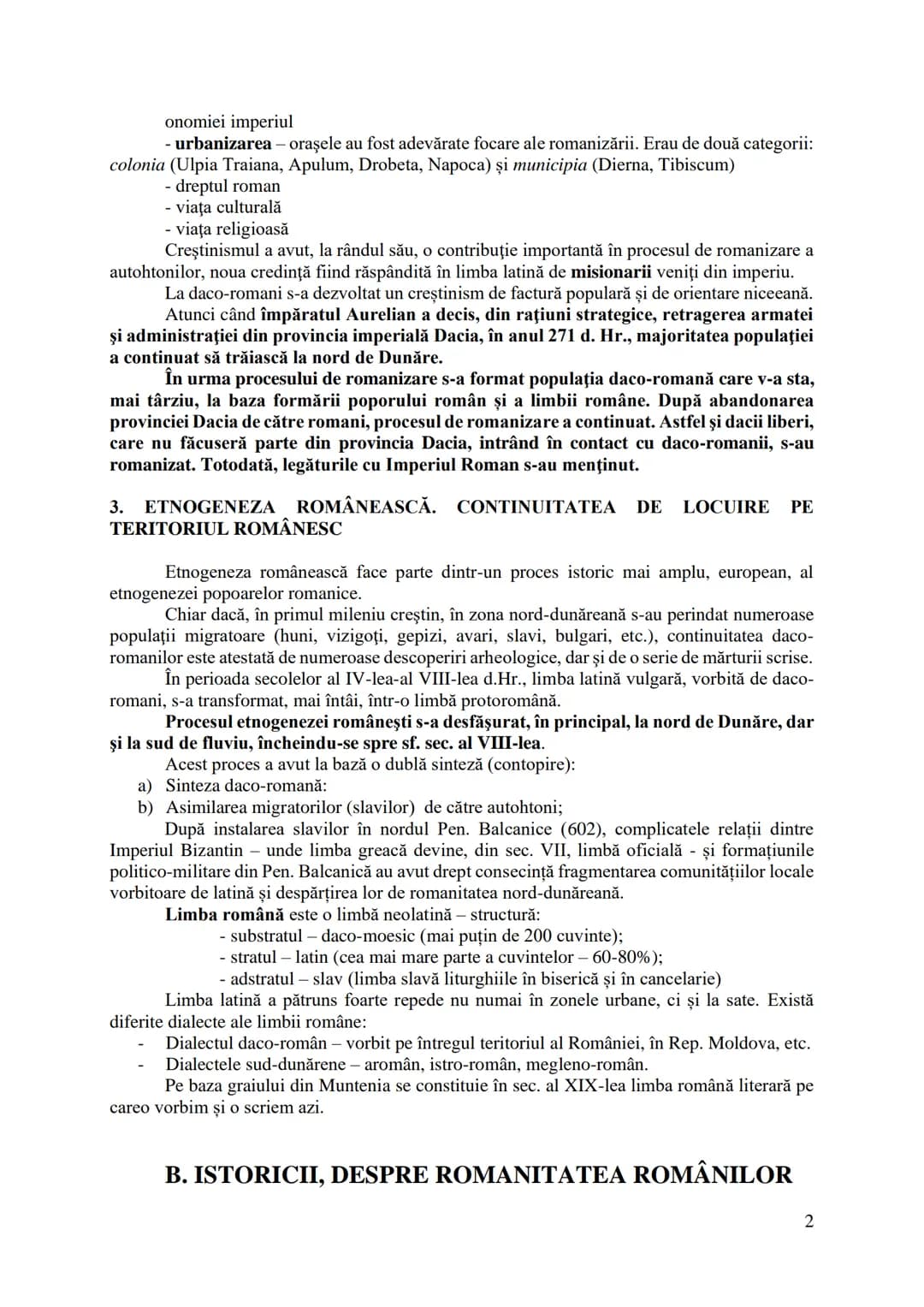 Lecţii istorie
1.ROMANITATEA ROMÂNILOR – pg. 1-6
2.AUTONOMIILE LOCALE - pg. 7-14
3.DOMNITORII (EVUL MEDIU) - pg. 15-25
4.STATUL ROMÂN MO